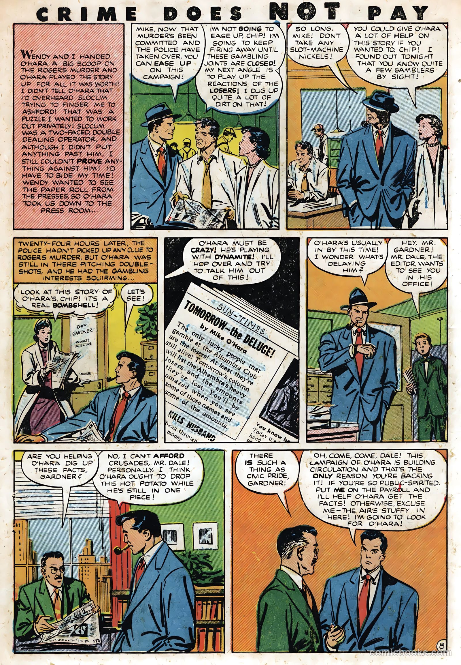 Crime Does Not Pay #90 — page 10 of 52
