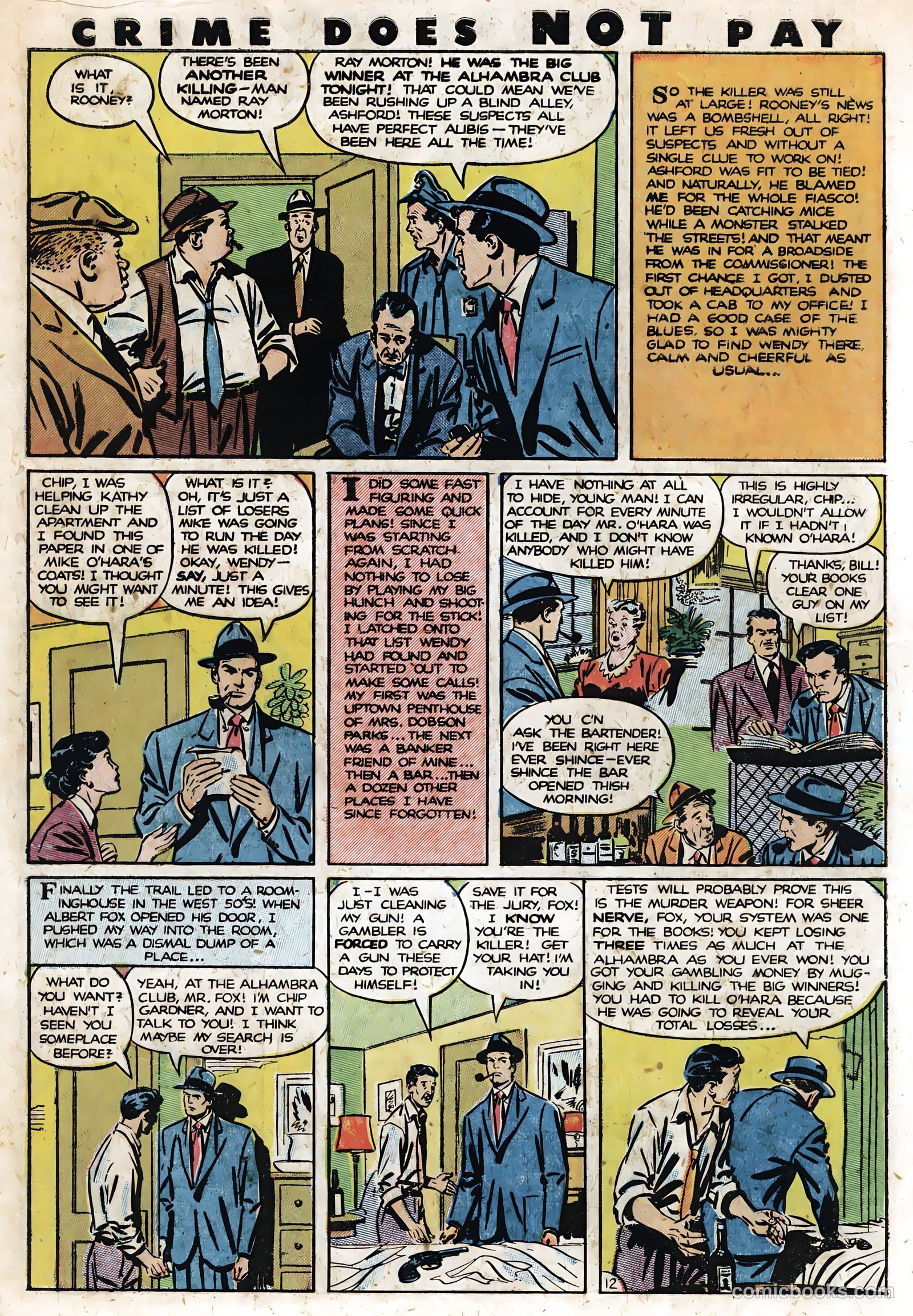 Crime Does Not Pay #90 — page 14 of 52
