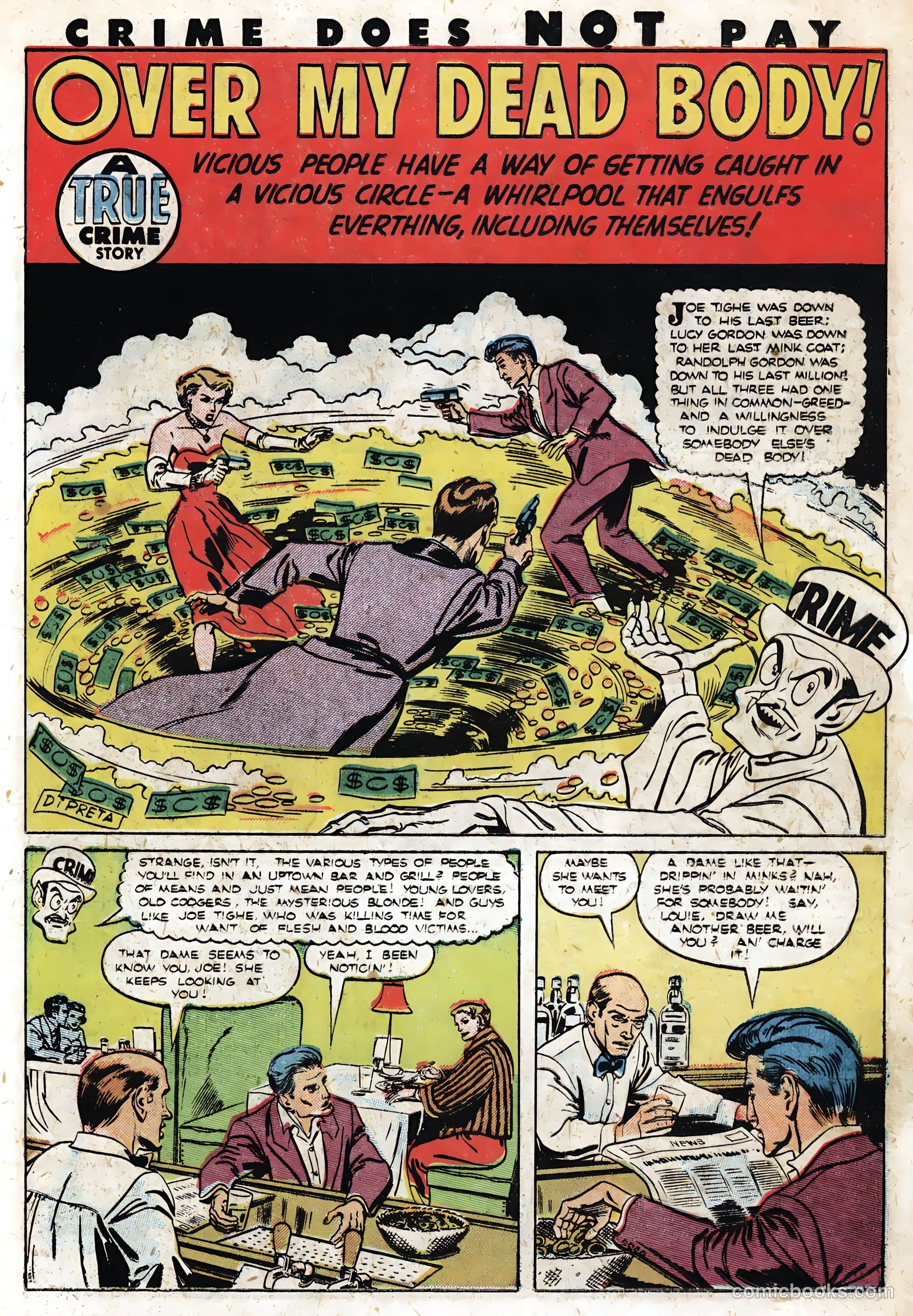 Crime Does Not Pay #90 — page 17 of 52