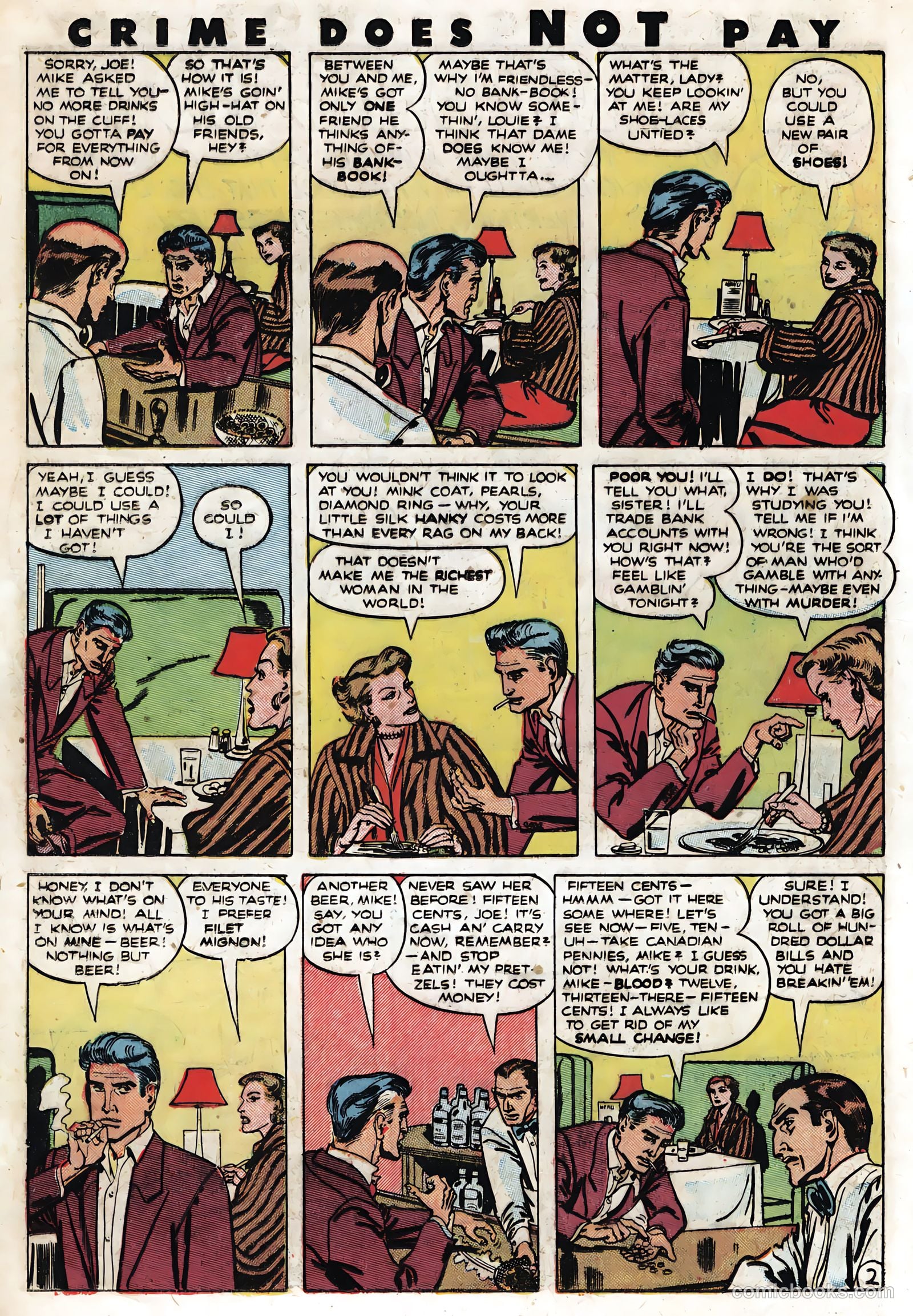 Crime Does Not Pay #90 — page 18 of 52