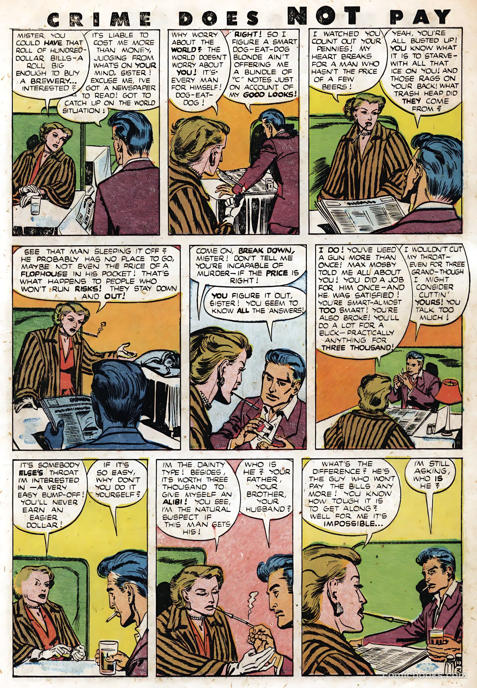 Crime Does Not Pay #90 — page 19 of 52