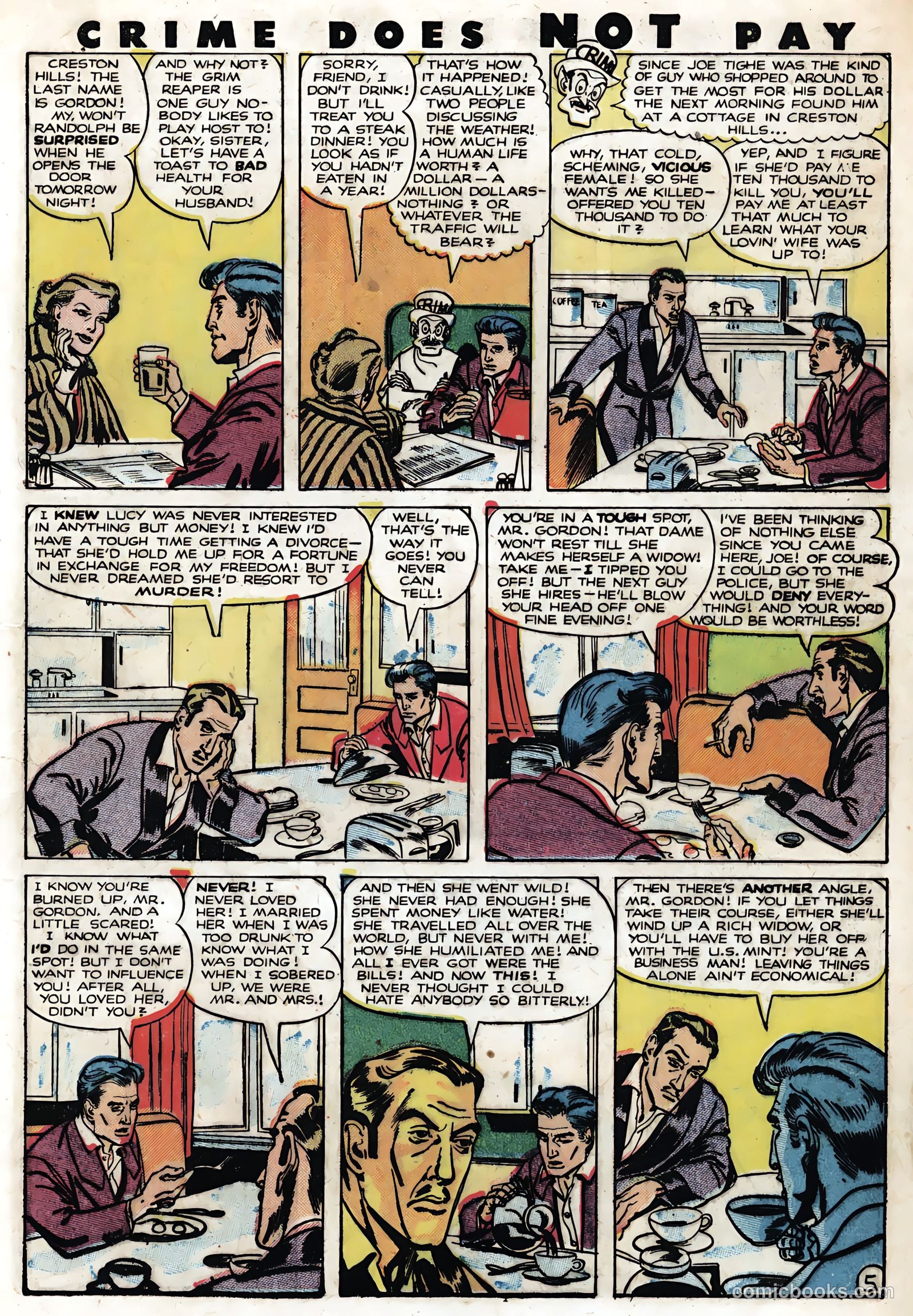Crime Does Not Pay #90 — page 21 of 52