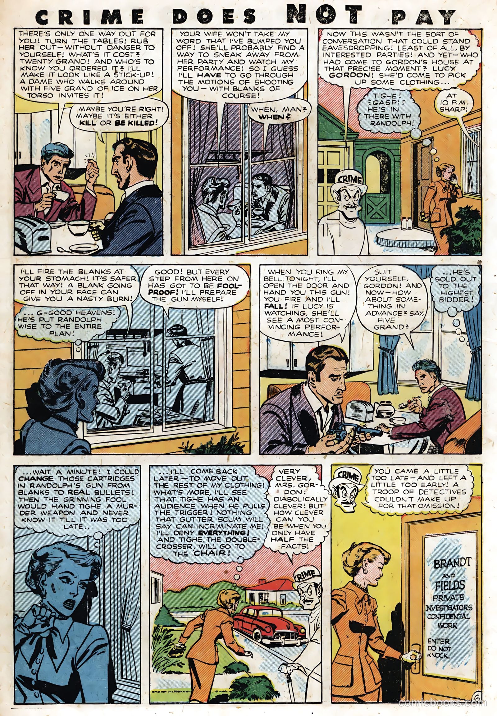 Crime Does Not Pay #90 — page 22 of 52