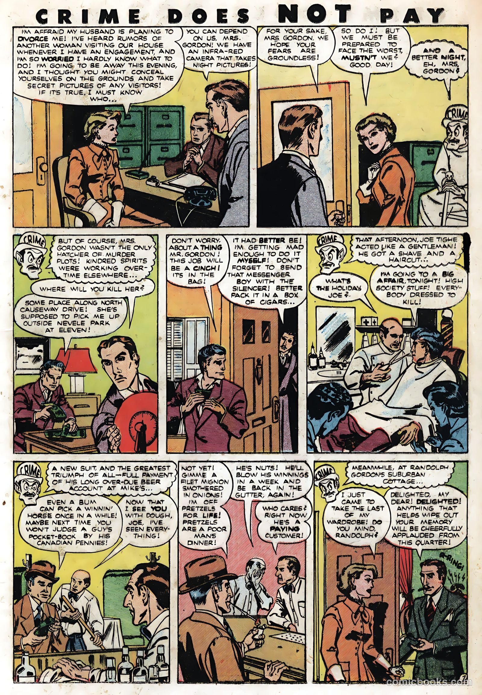 Crime Does Not Pay #90 — page 23 of 52