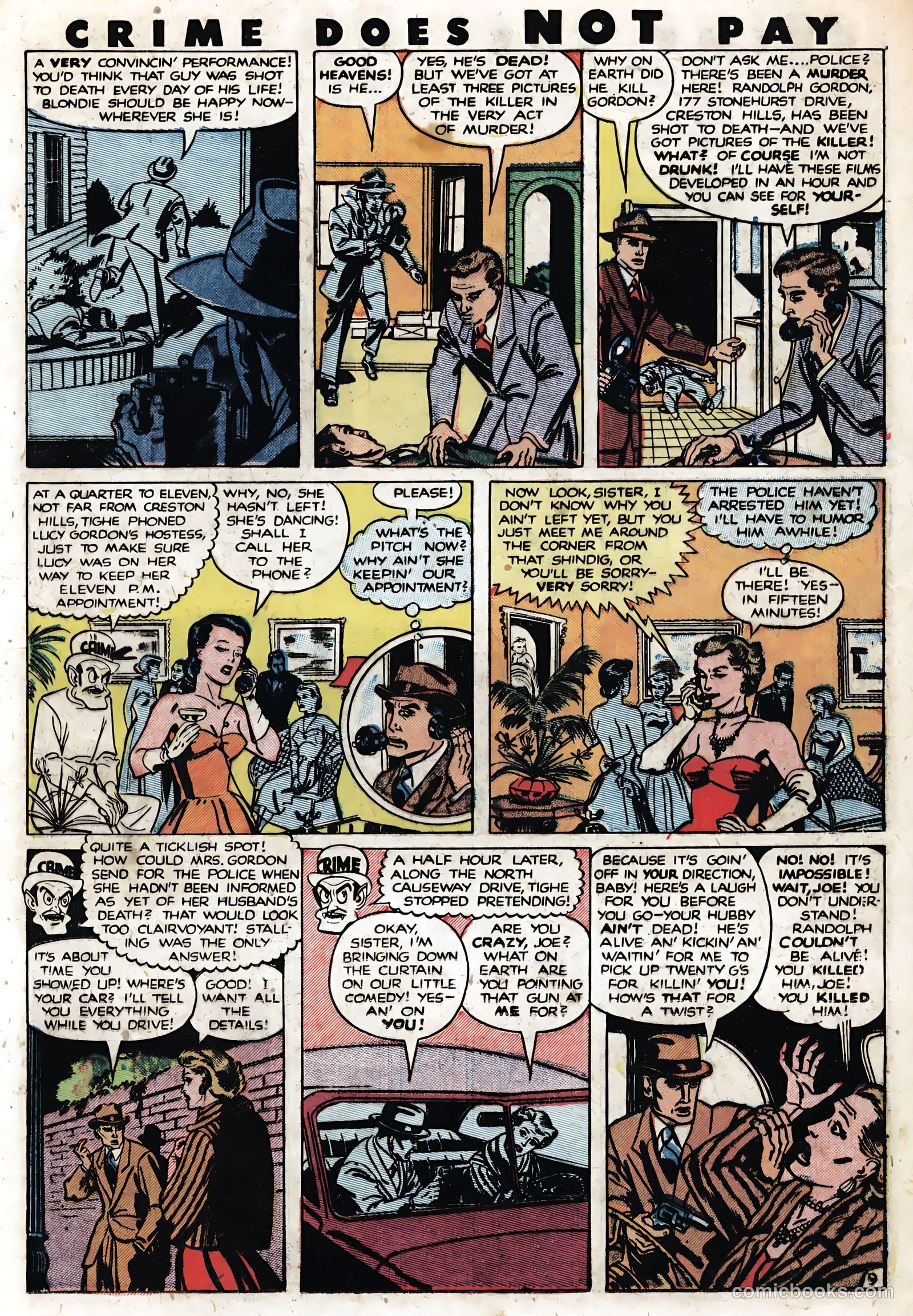 Crime Does Not Pay #90 — page 25 of 52