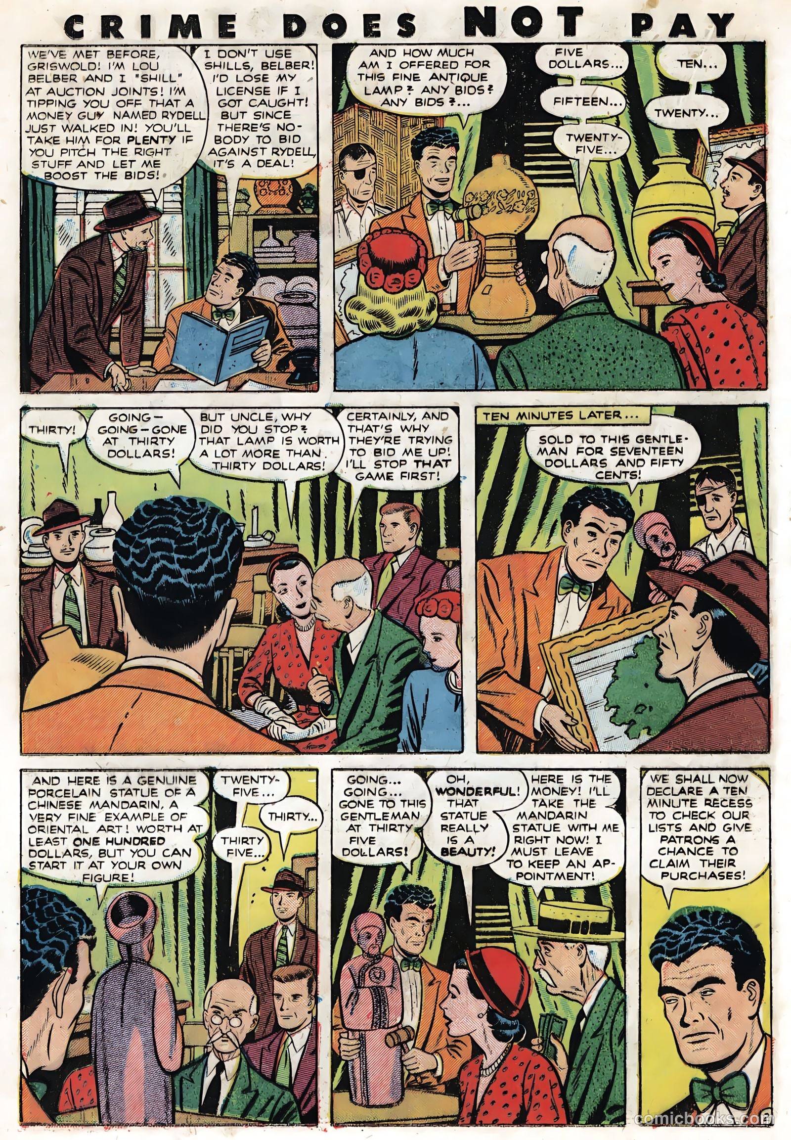 Crime Does Not Pay #90 — page 30 of 52