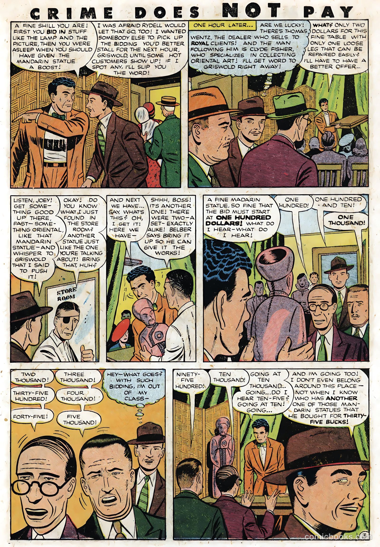 Crime Does Not Pay #90 — page 31 of 52