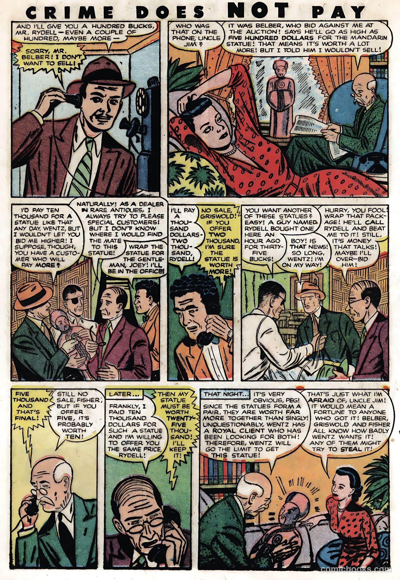 Crime Does Not Pay #90 — page 32 of 52