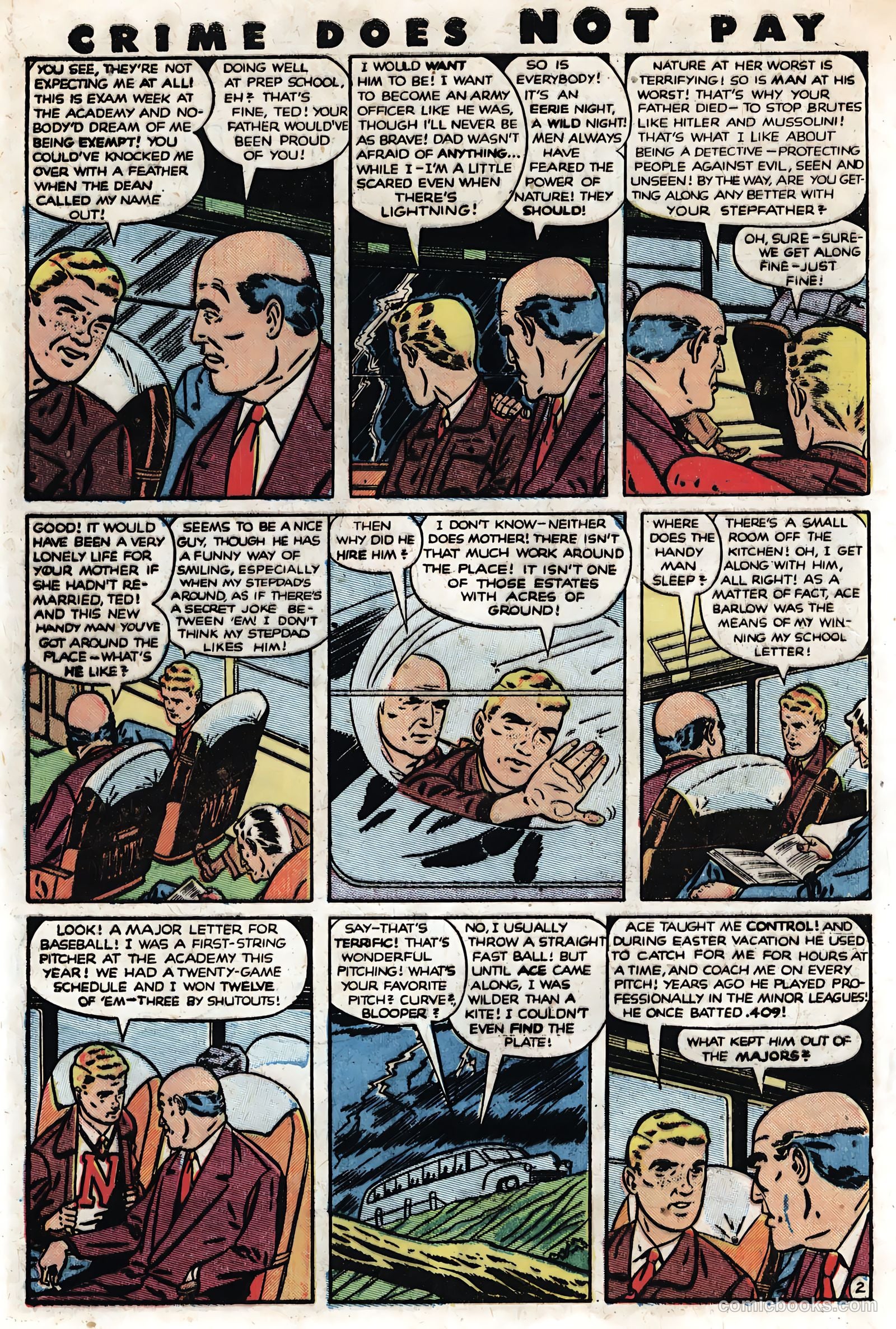Crime Does Not Pay #90 — page 40 of 52
