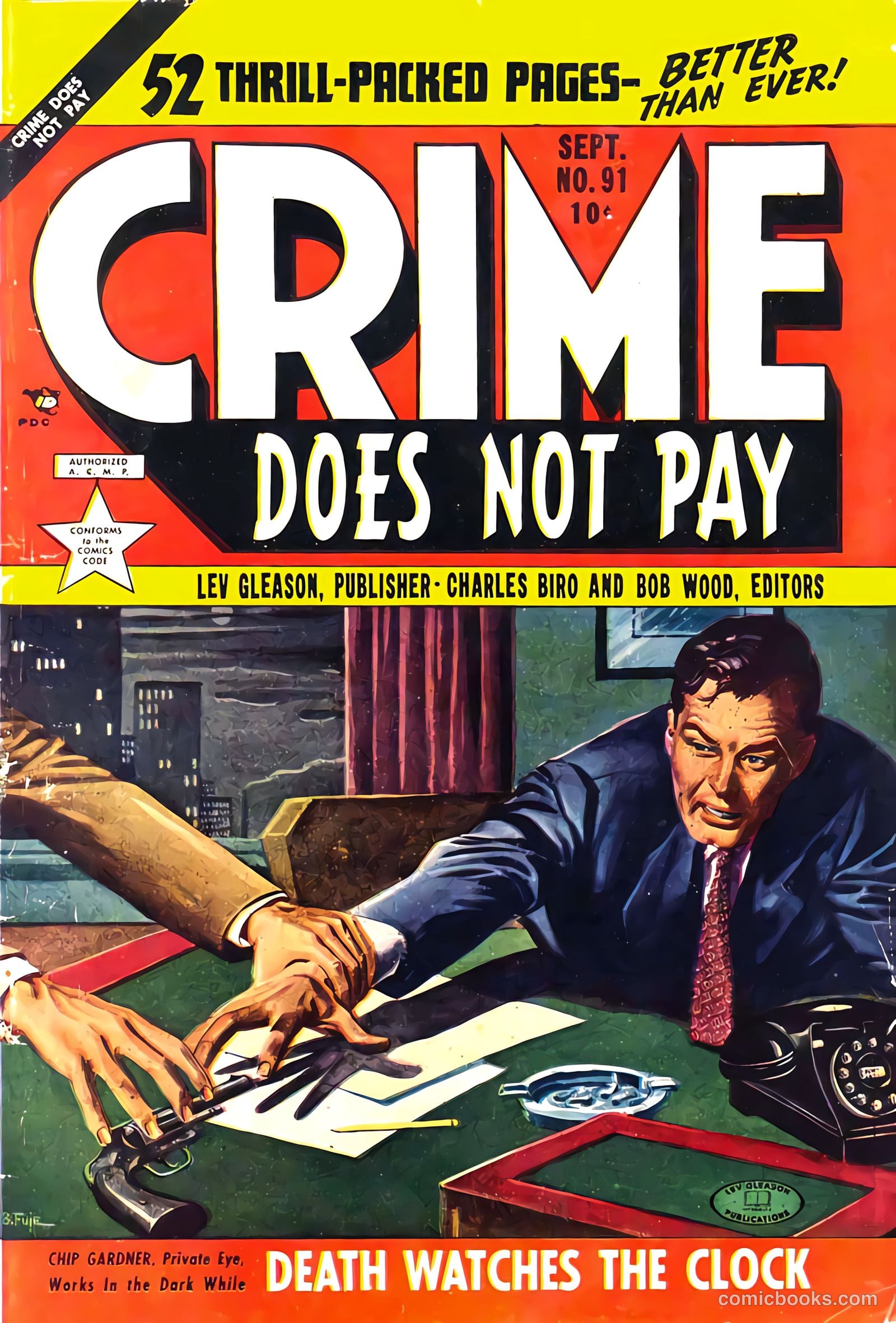 Crime Does Not Pay #91 — page 1 of 52