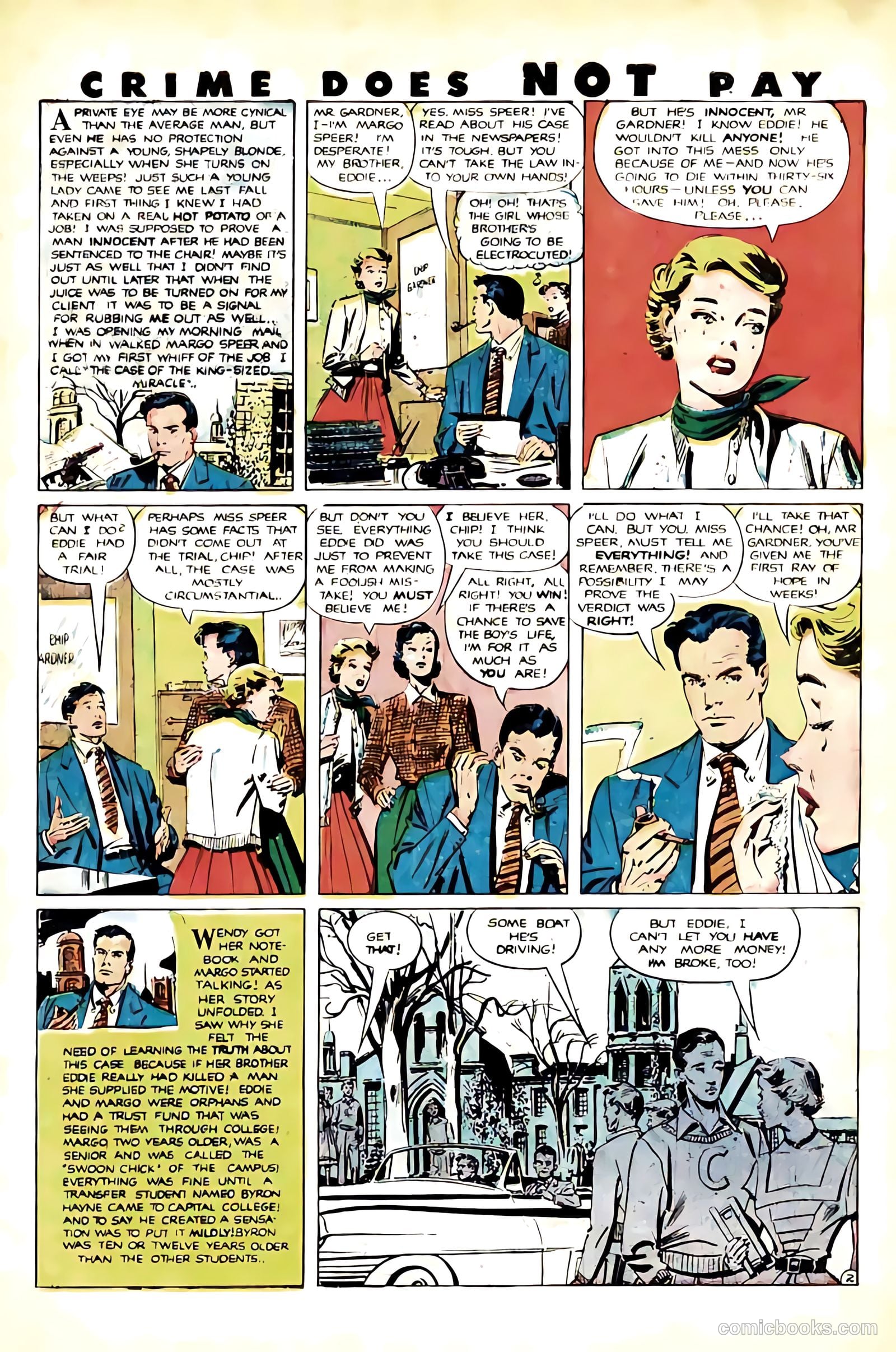 Crime Does Not Pay #91 — page 4 of 52