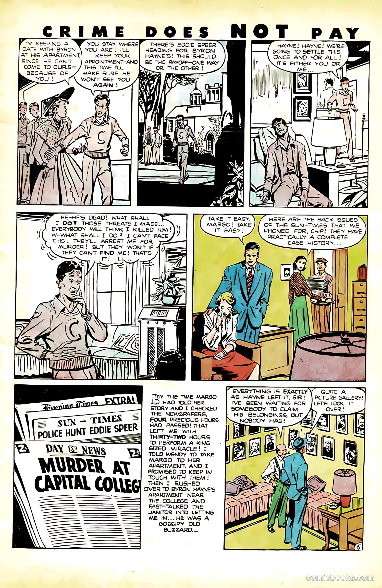 Crime Does Not Pay #91 — page 7 of 52
