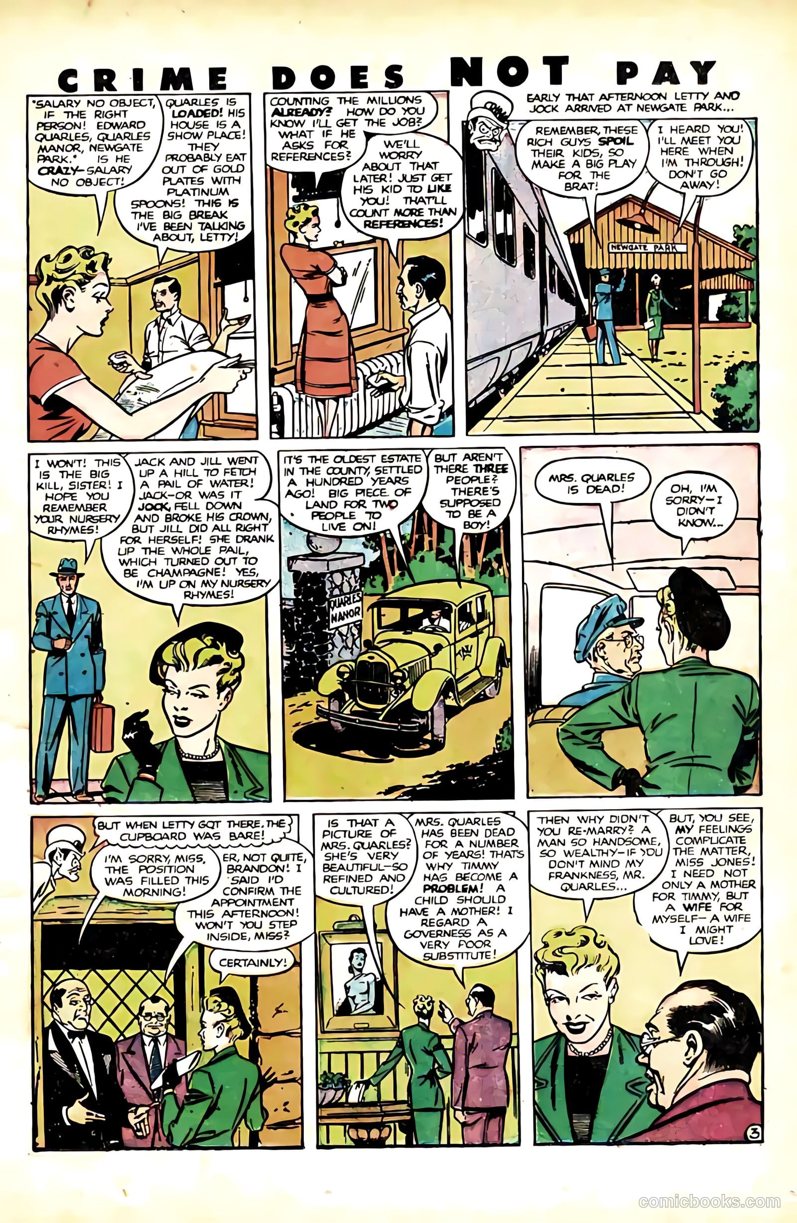 Crime Does Not Pay #91 — page 21 of 52