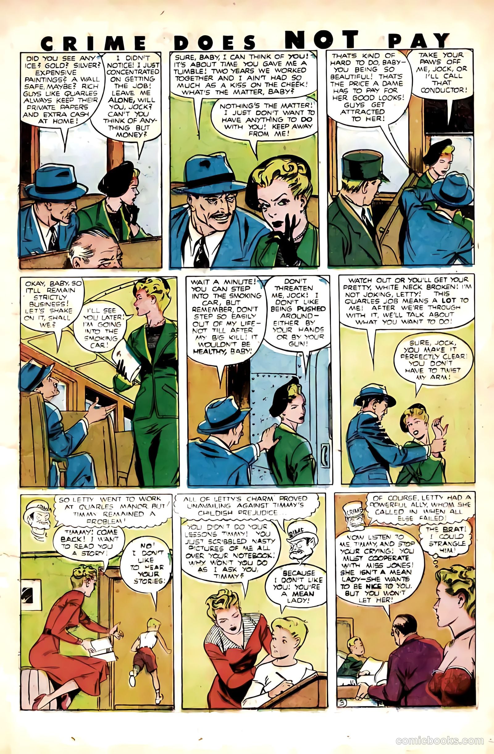 Crime Does Not Pay #91 — page 23 of 52