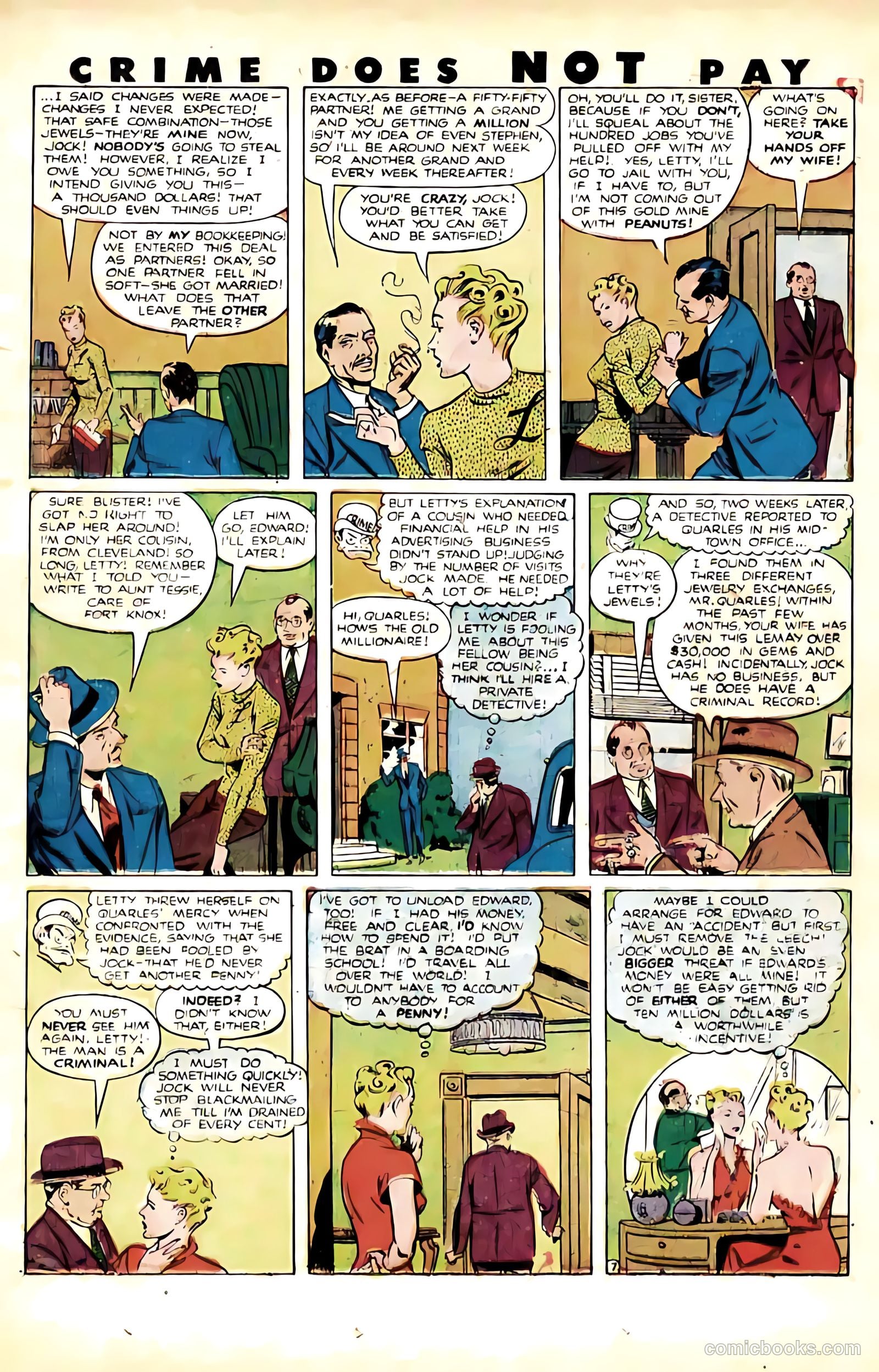 Crime Does Not Pay #91 — page 25 of 52