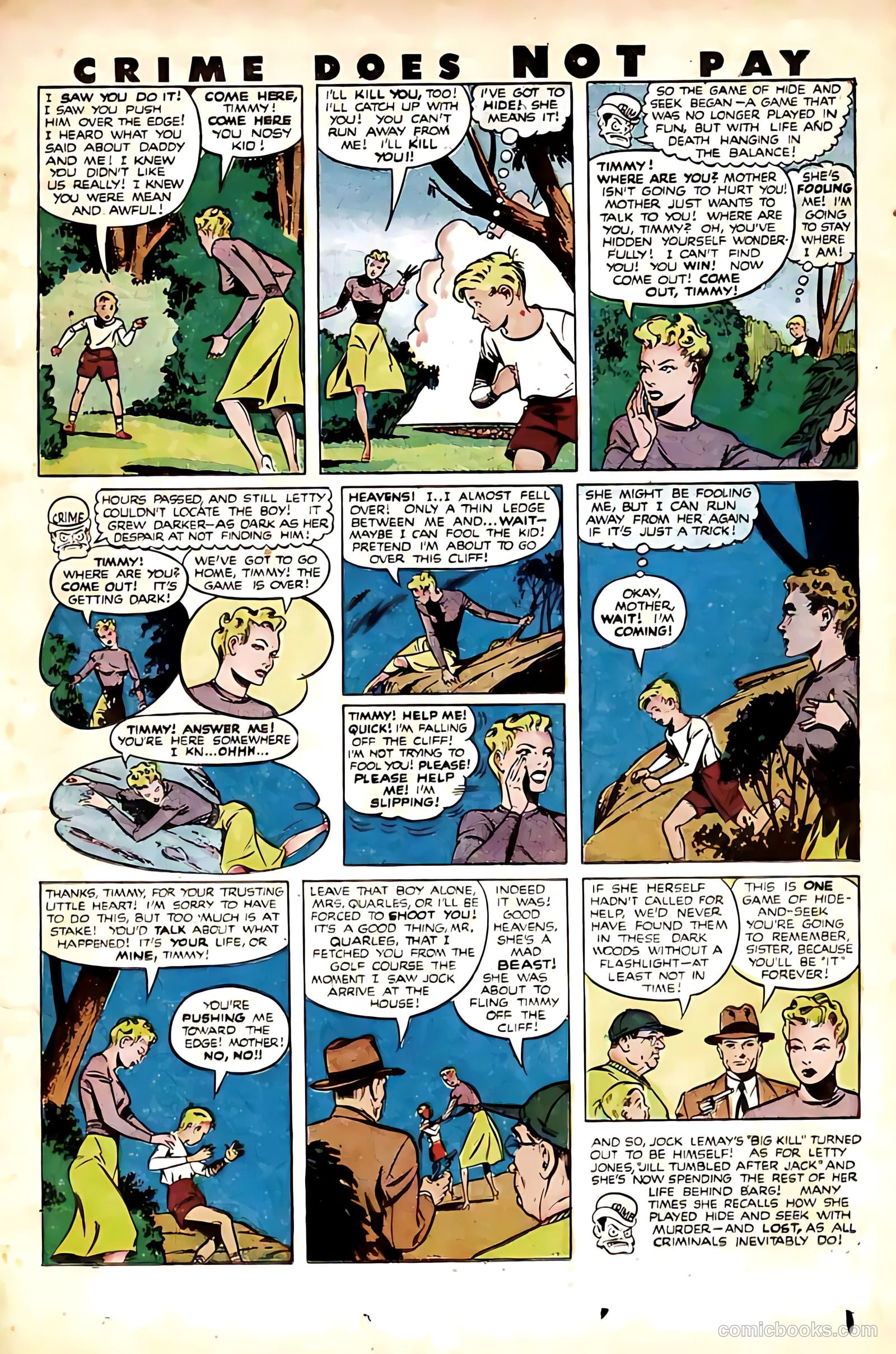 Crime Does Not Pay #91 — page 27 of 52