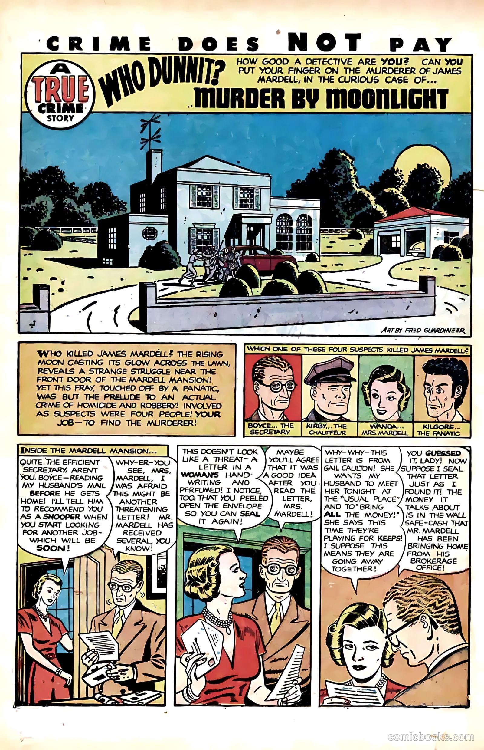 Crime Does Not Pay #91 — page 32 of 52