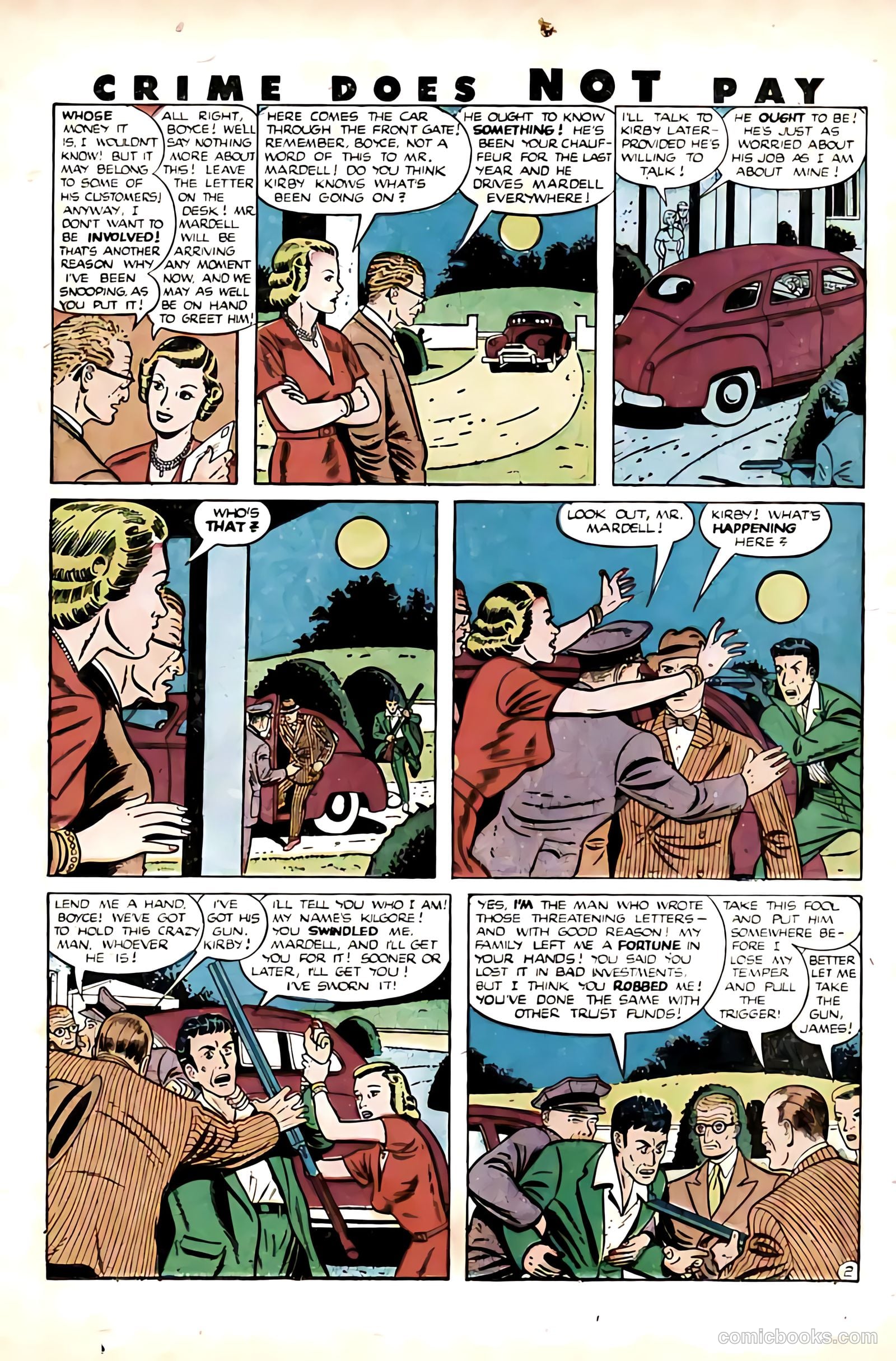 Crime Does Not Pay #91 — page 33 of 52