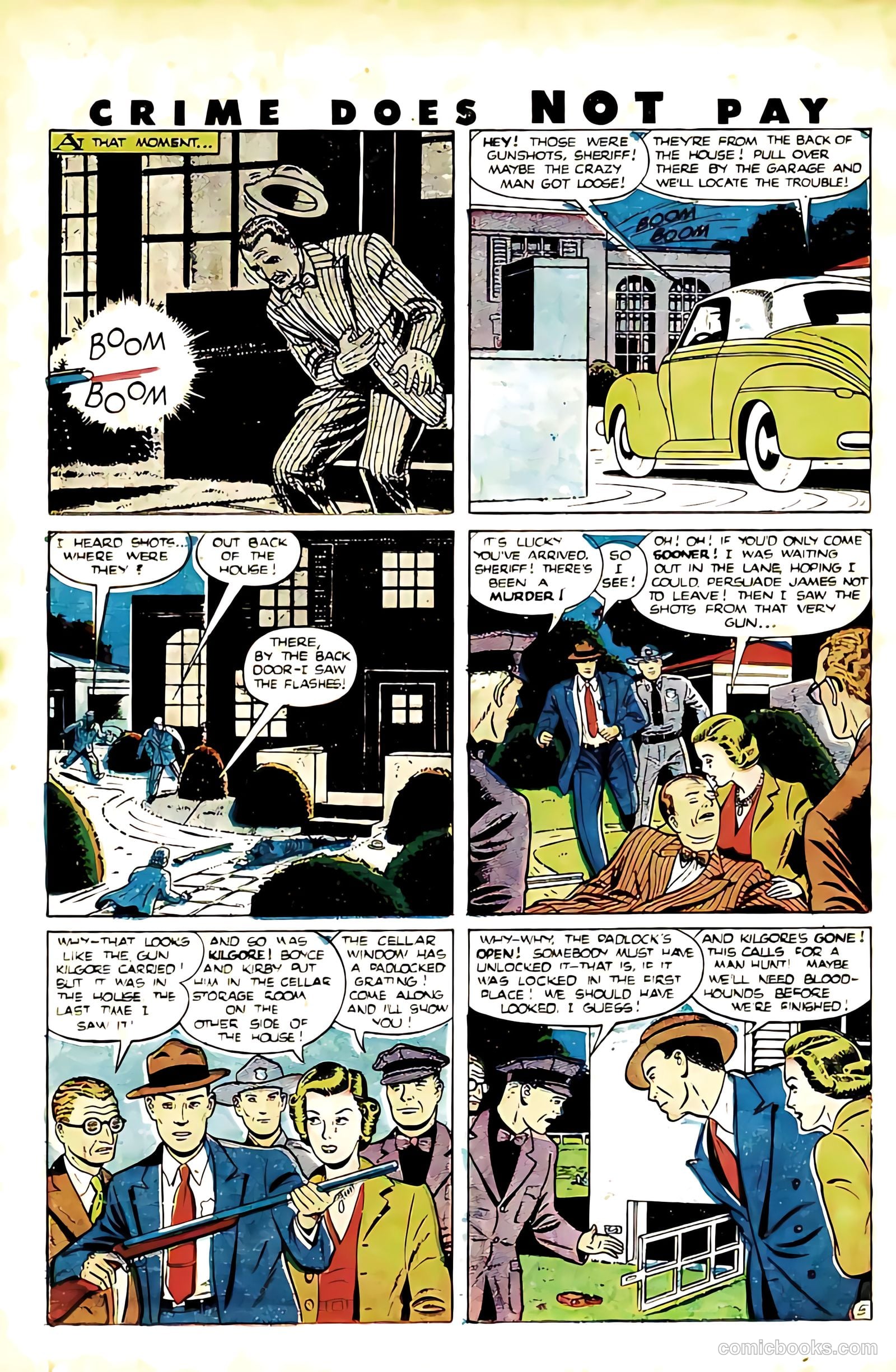 Crime Does Not Pay #91 — page 36 of 52