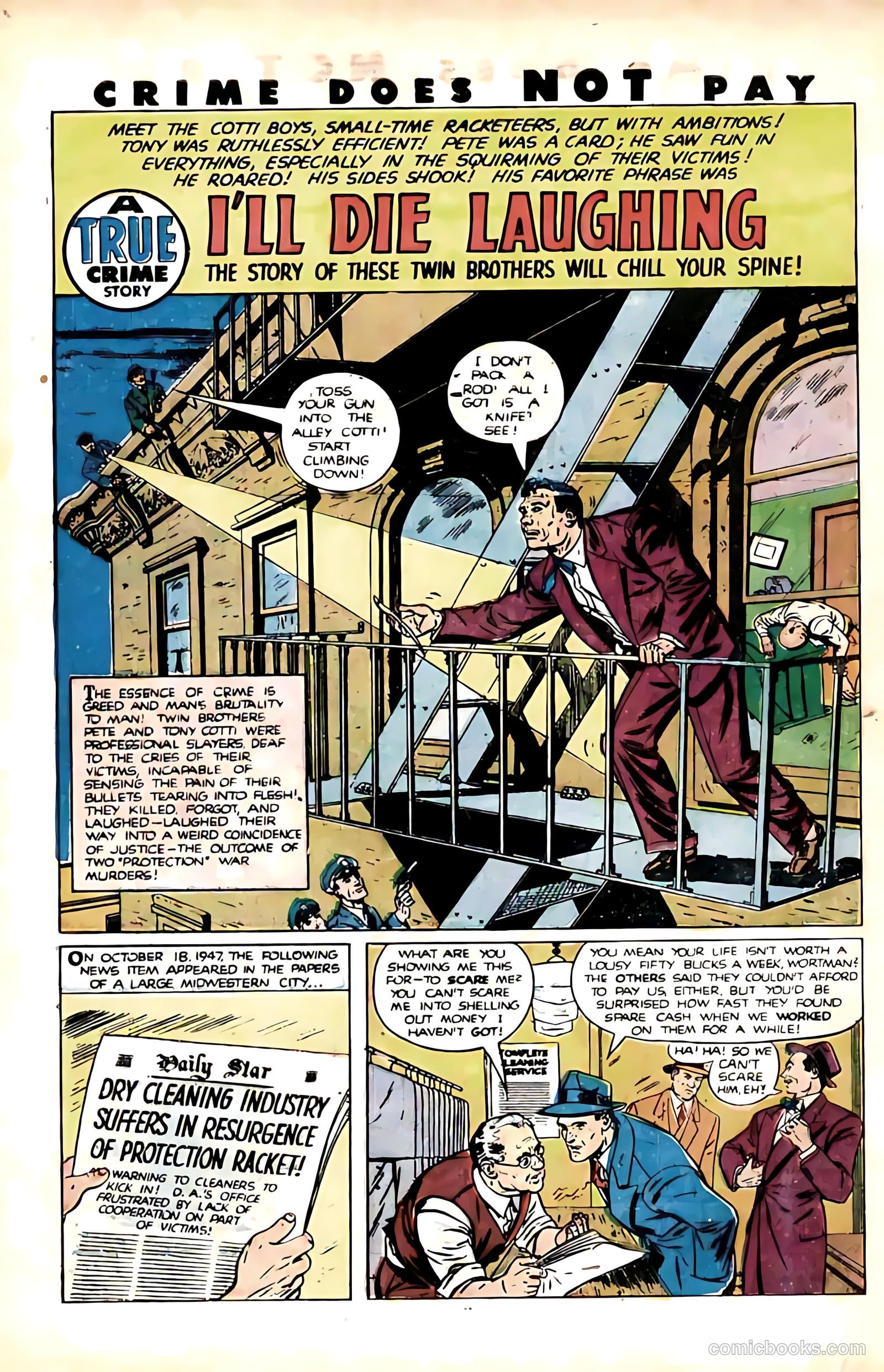 Crime Does Not Pay #91 — page 40 of 52