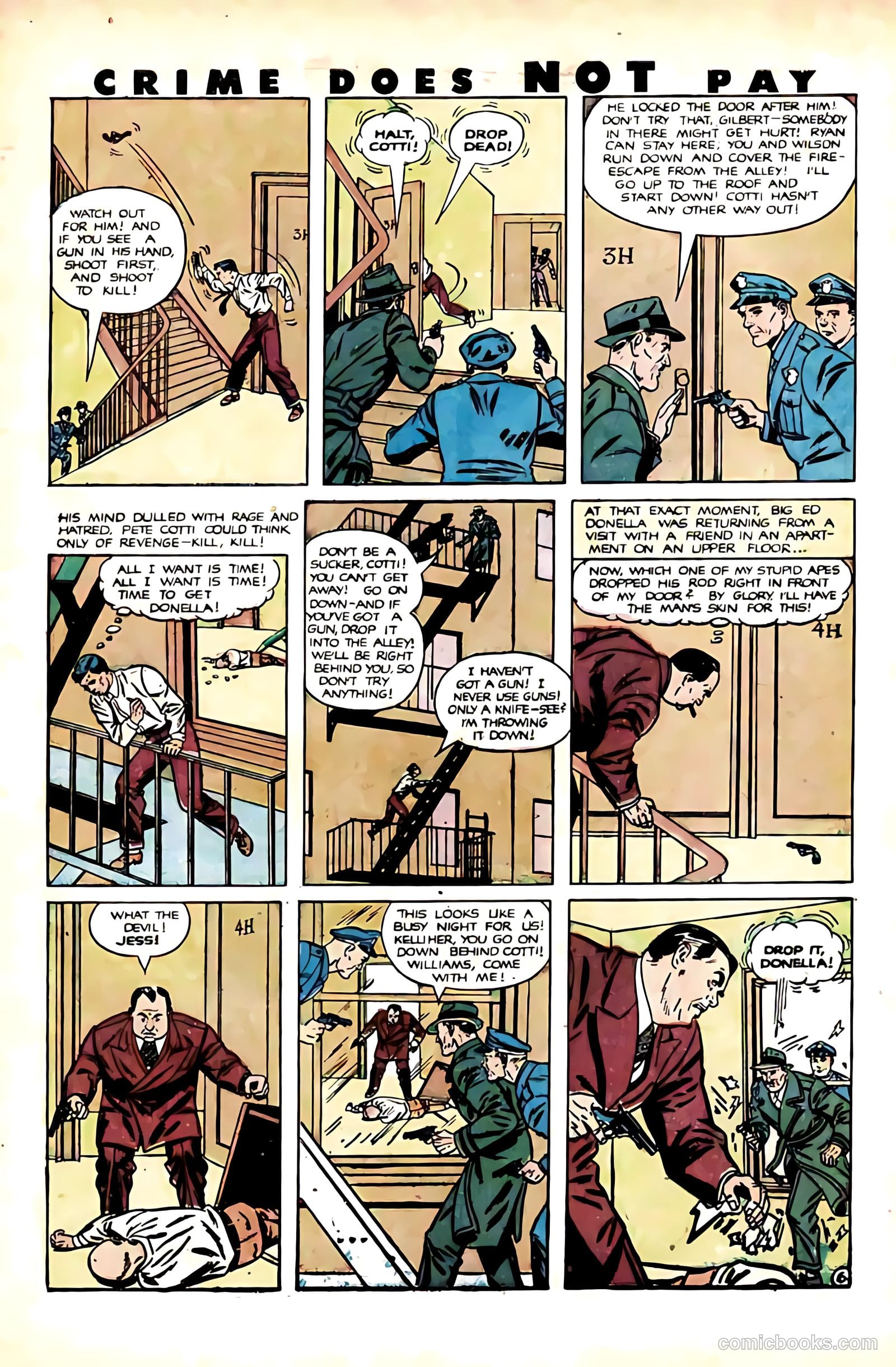 Crime Does Not Pay #91 — page 45 of 52