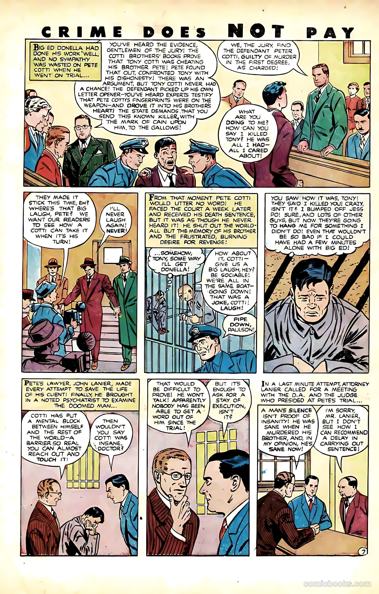 Crime Does Not Pay #91 — page 46 of 52