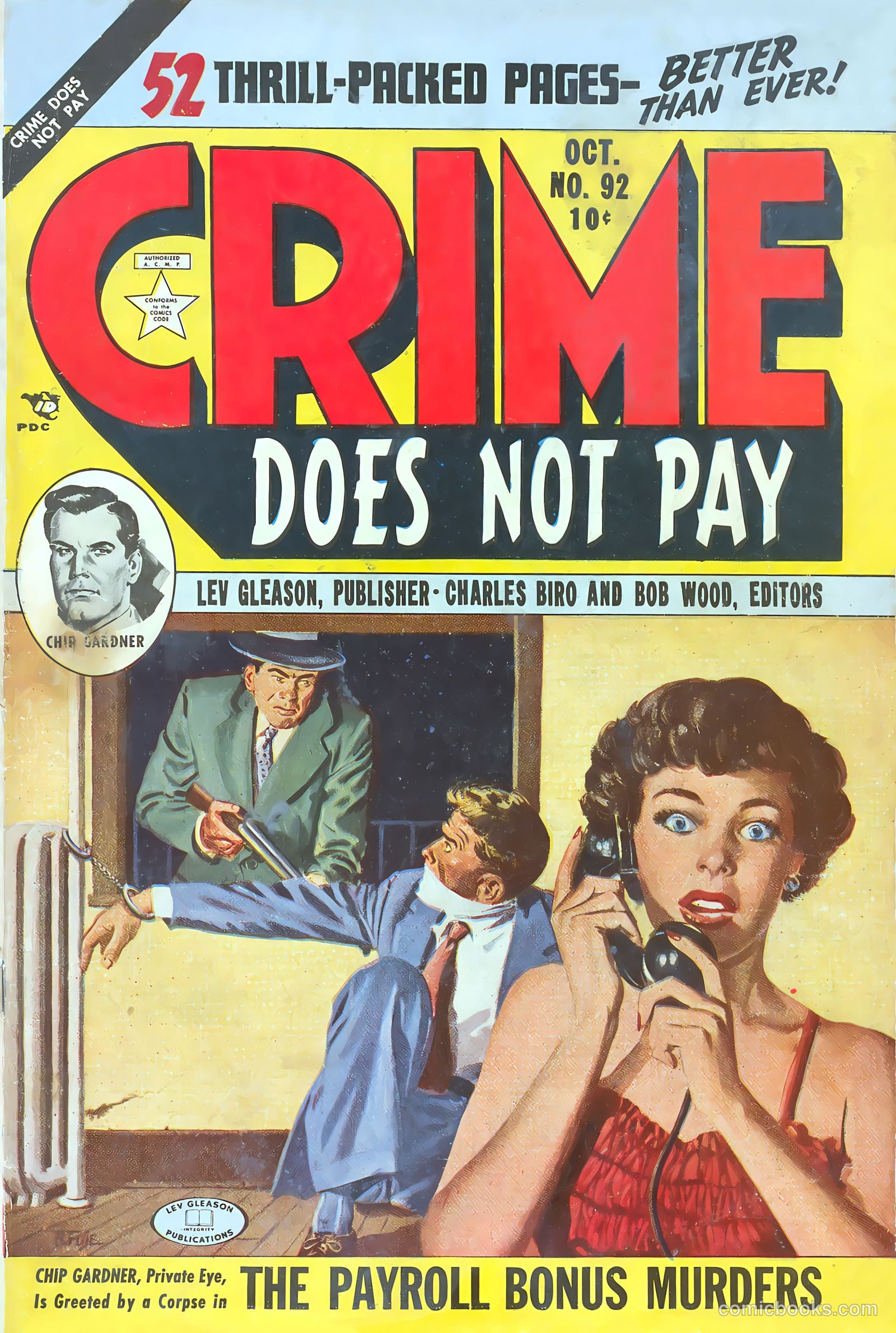 Crime Does Not Pay #92 — page 1 of 52