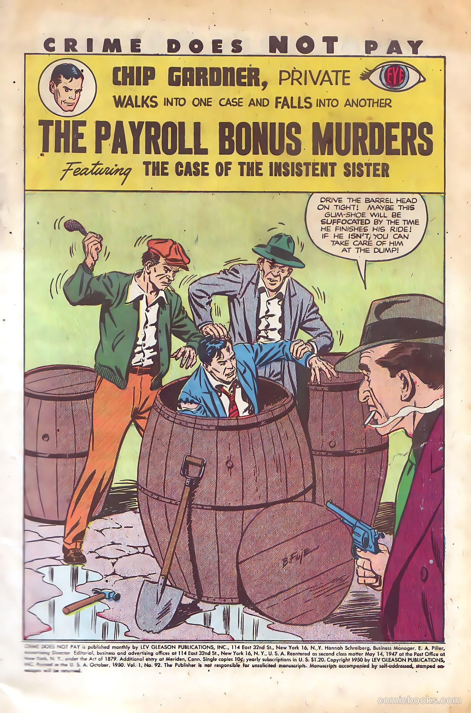 Crime Does Not Pay #92 — page 3 of 52