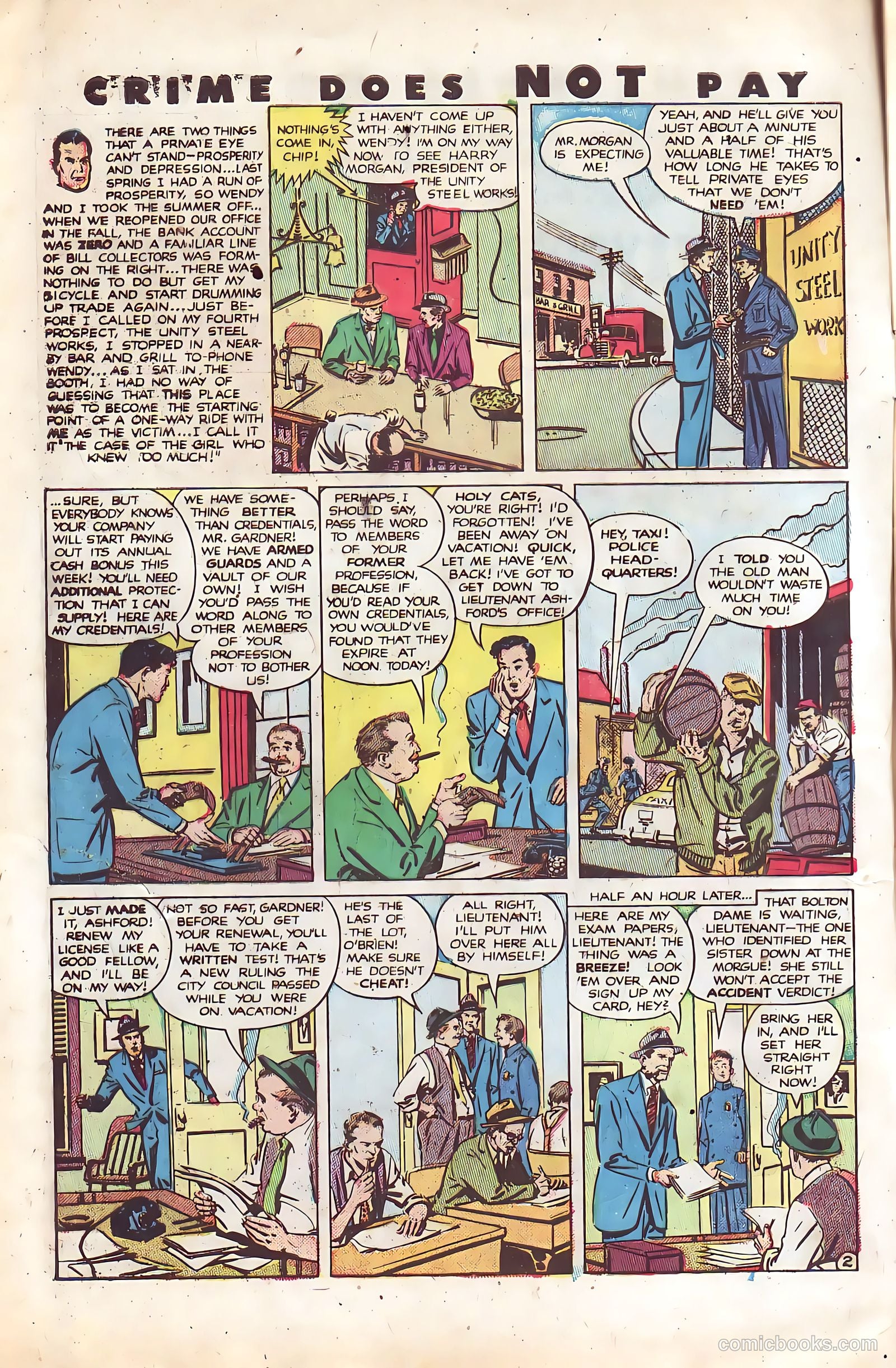 Crime Does Not Pay #92 — page 4 of 52
