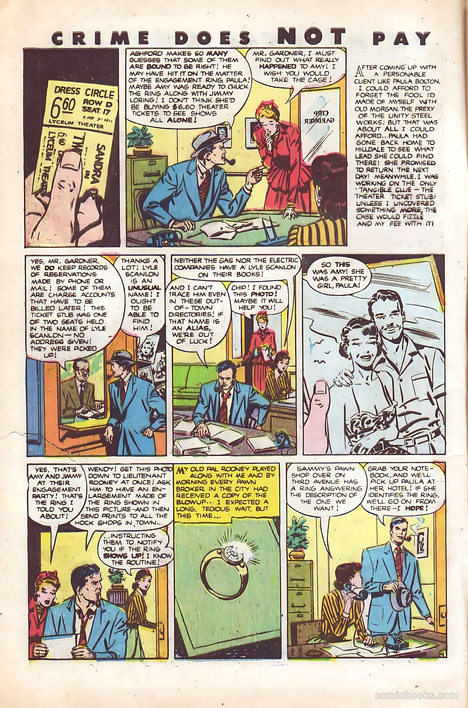 Crime Does Not Pay #92 — page 6 of 52