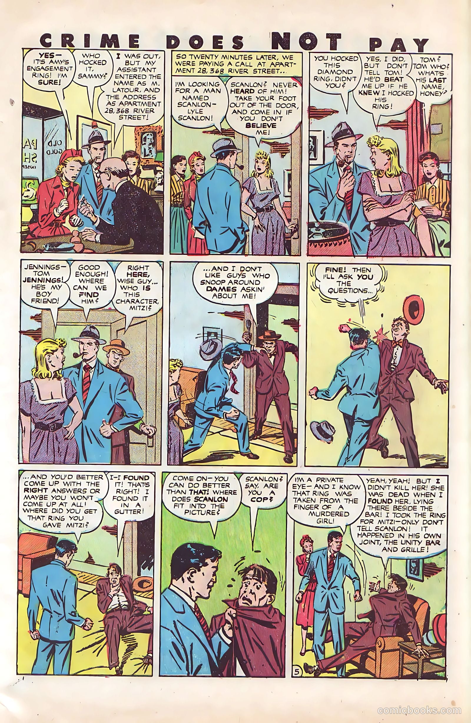 Crime Does Not Pay #92 — page 7 of 52