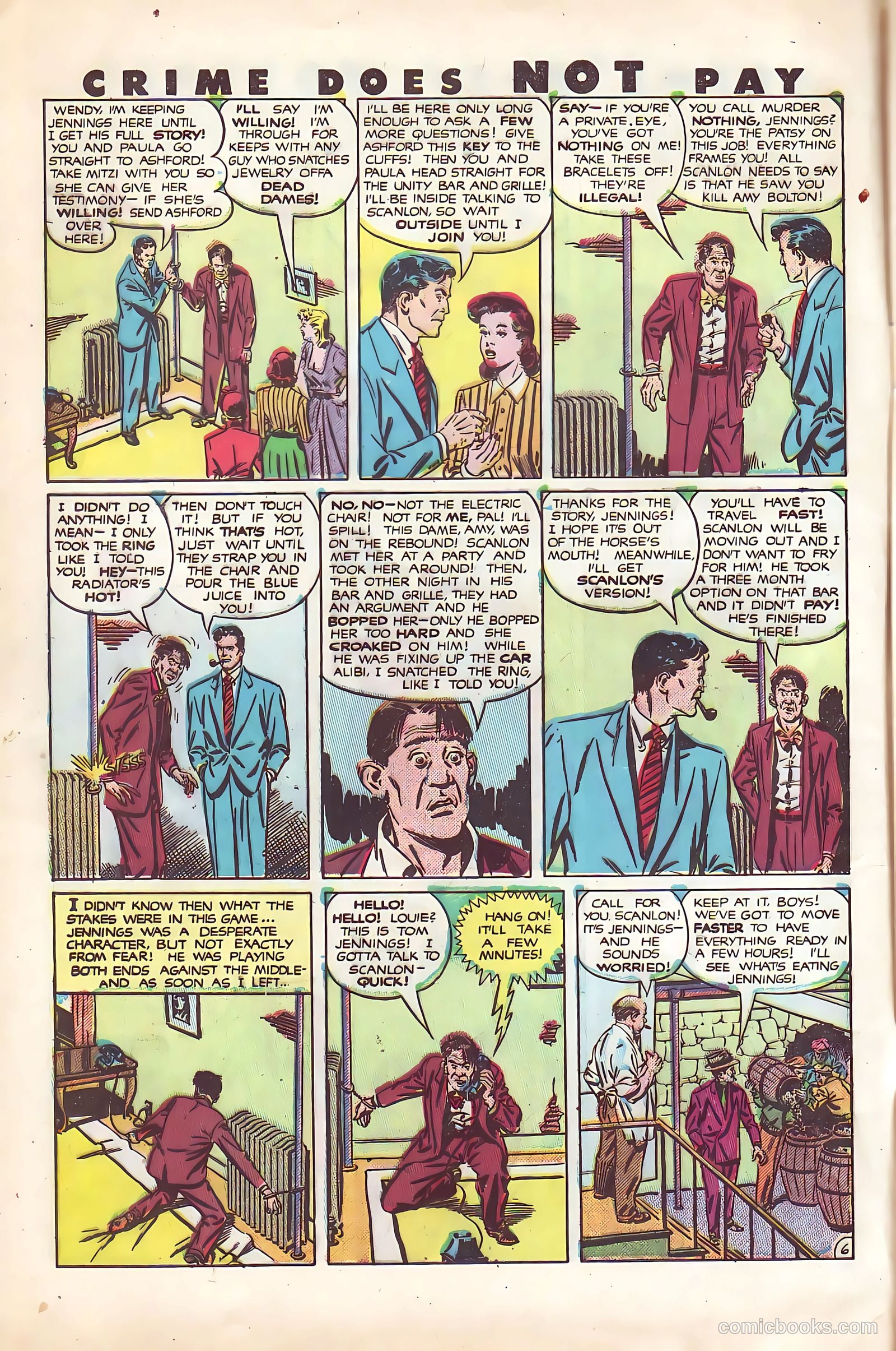 Crime Does Not Pay #92 — page 8 of 52