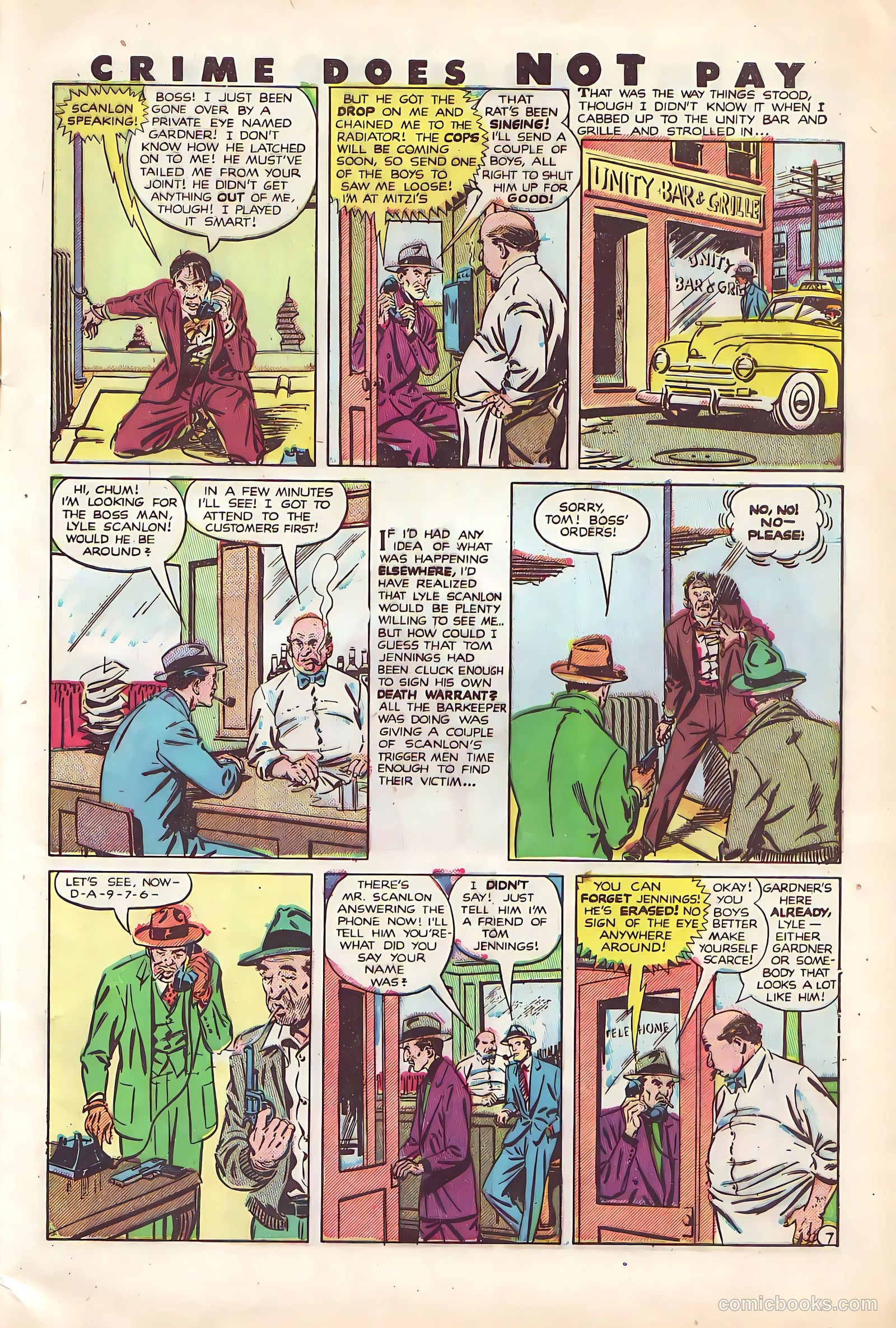Crime Does Not Pay #92 — page 9 of 52