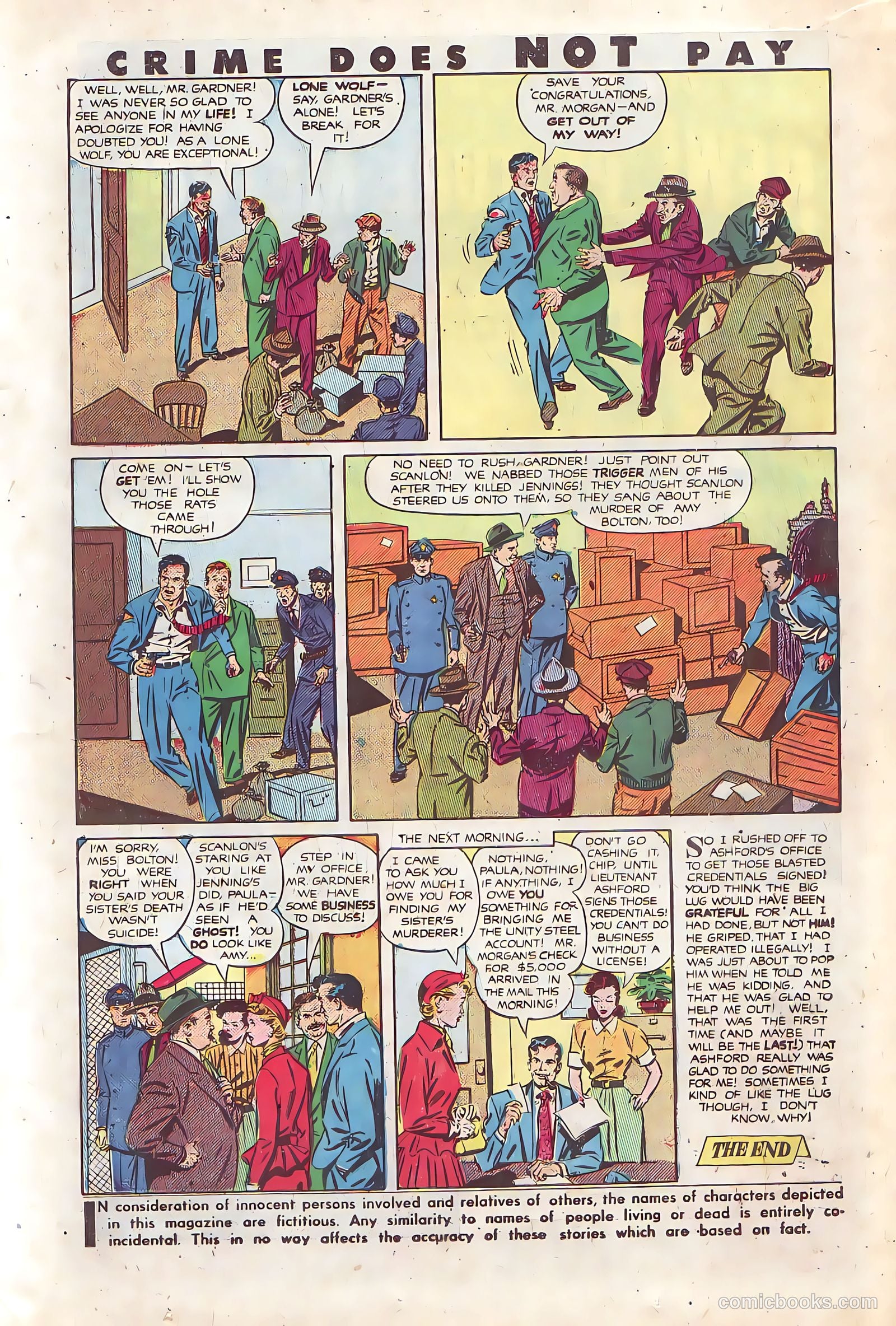 Crime Does Not Pay #92 — page 15 of 52