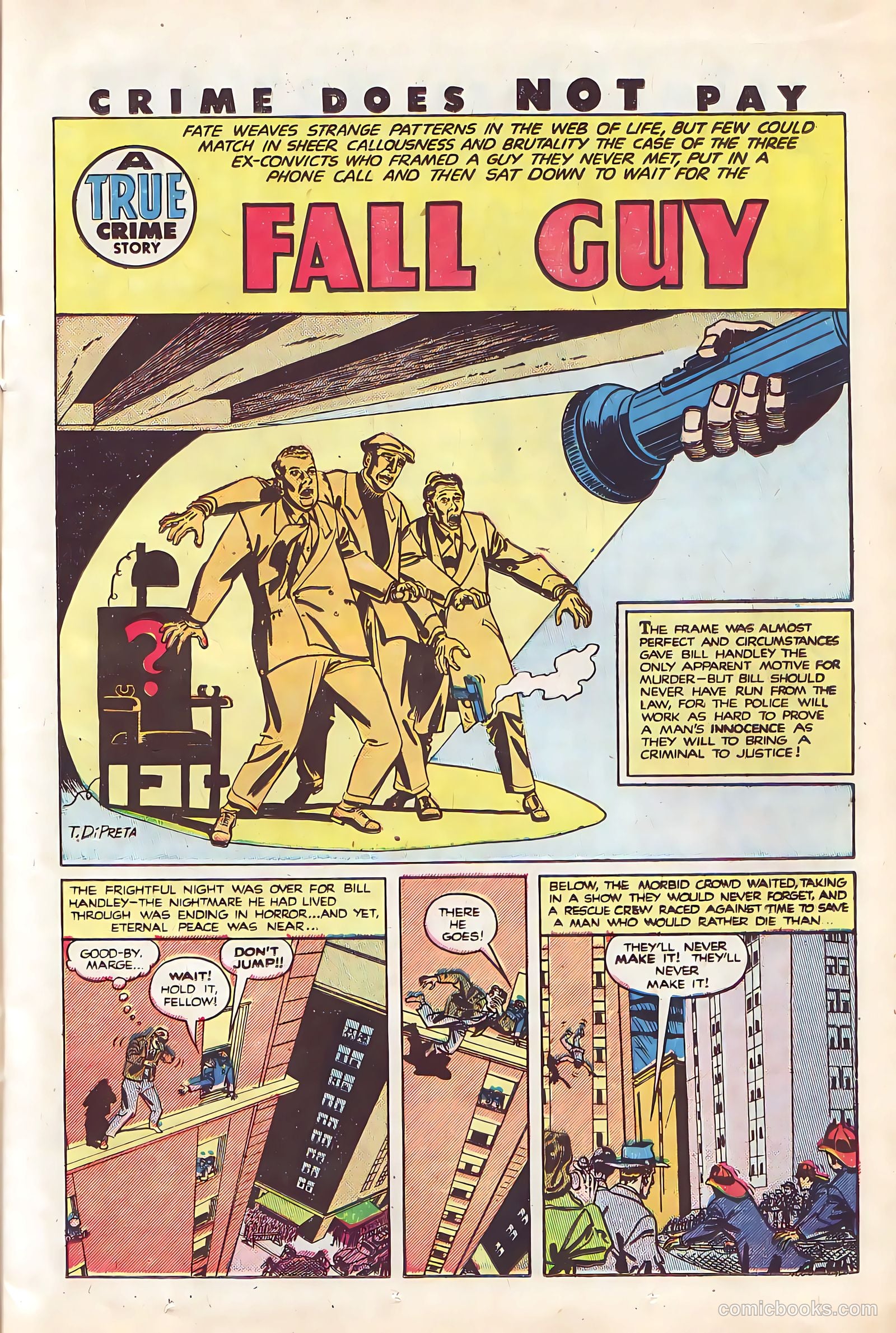Crime Does Not Pay #92 — page 17 of 52