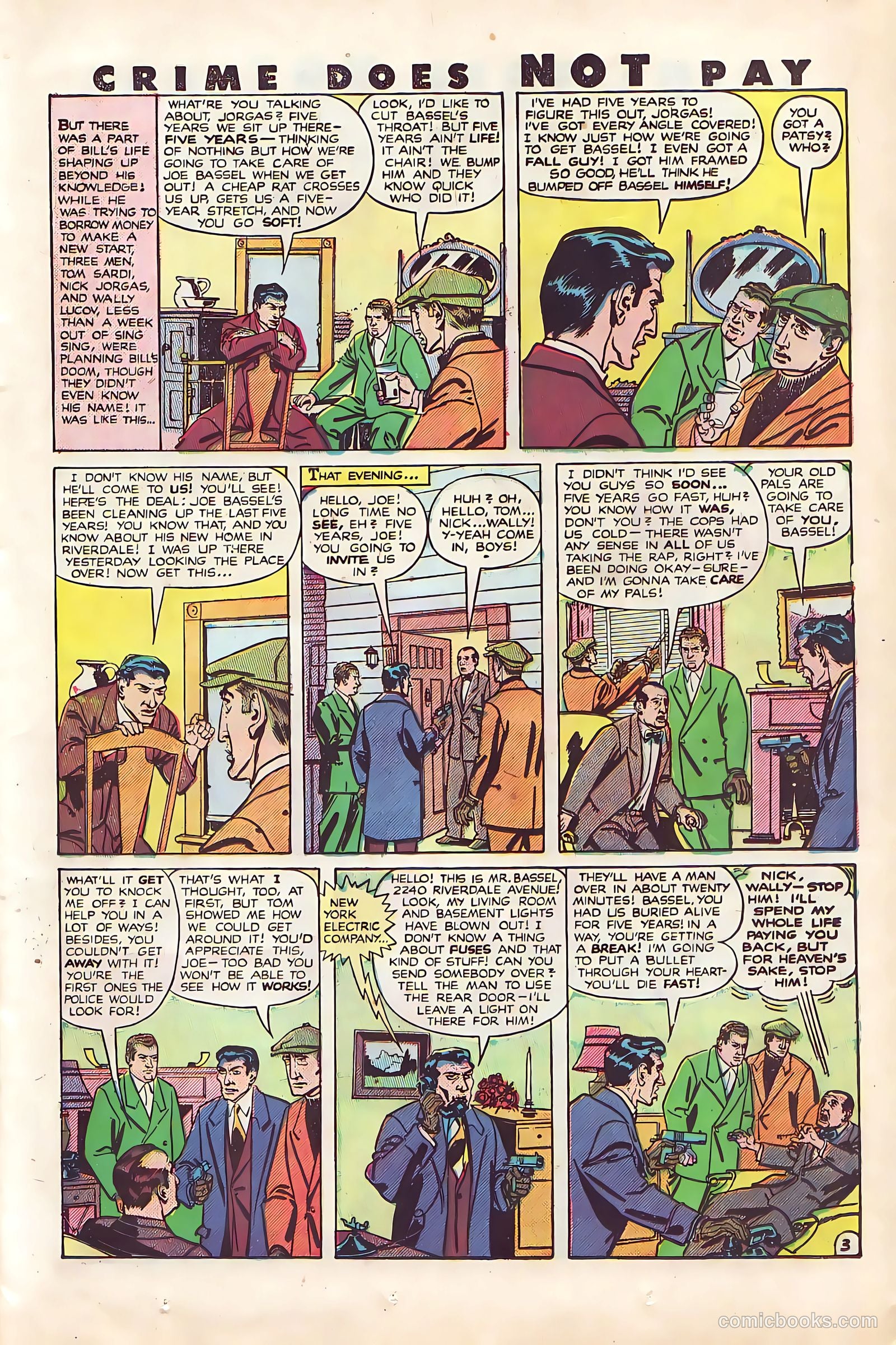 Crime Does Not Pay #92 — page 19 of 52