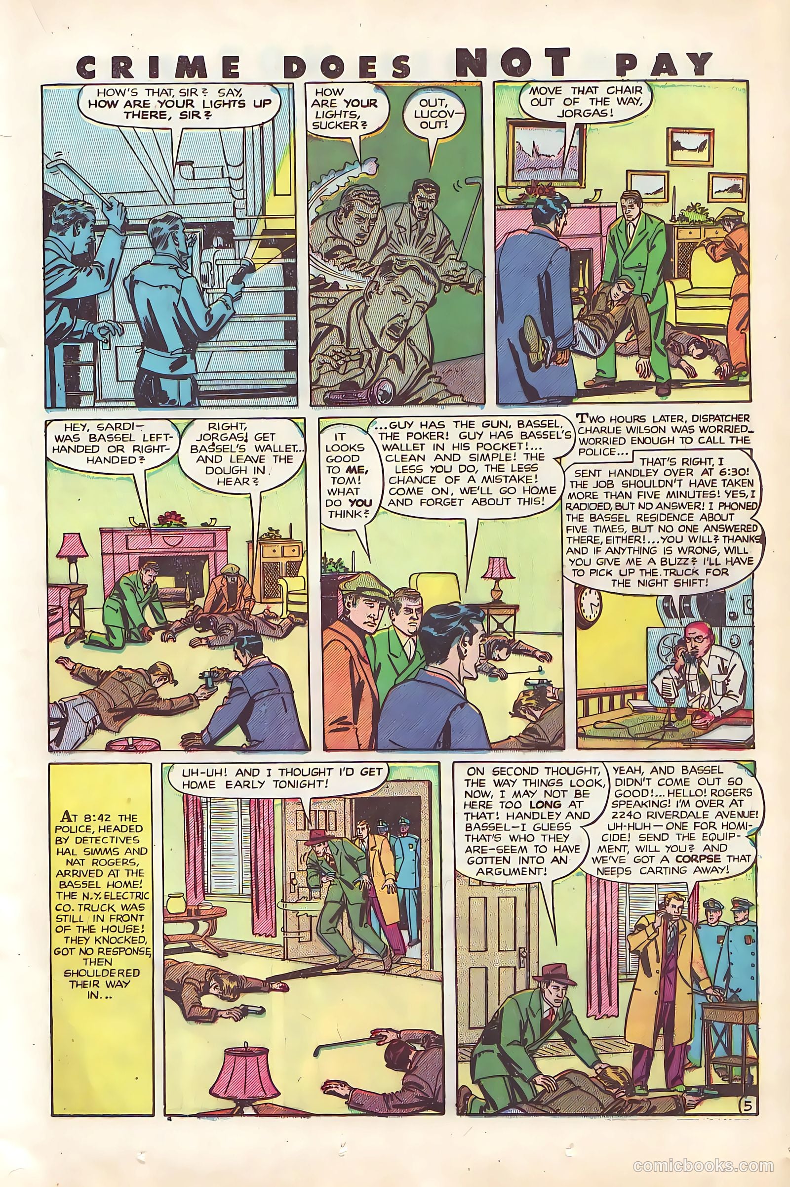 Crime Does Not Pay #92 — page 21 of 52