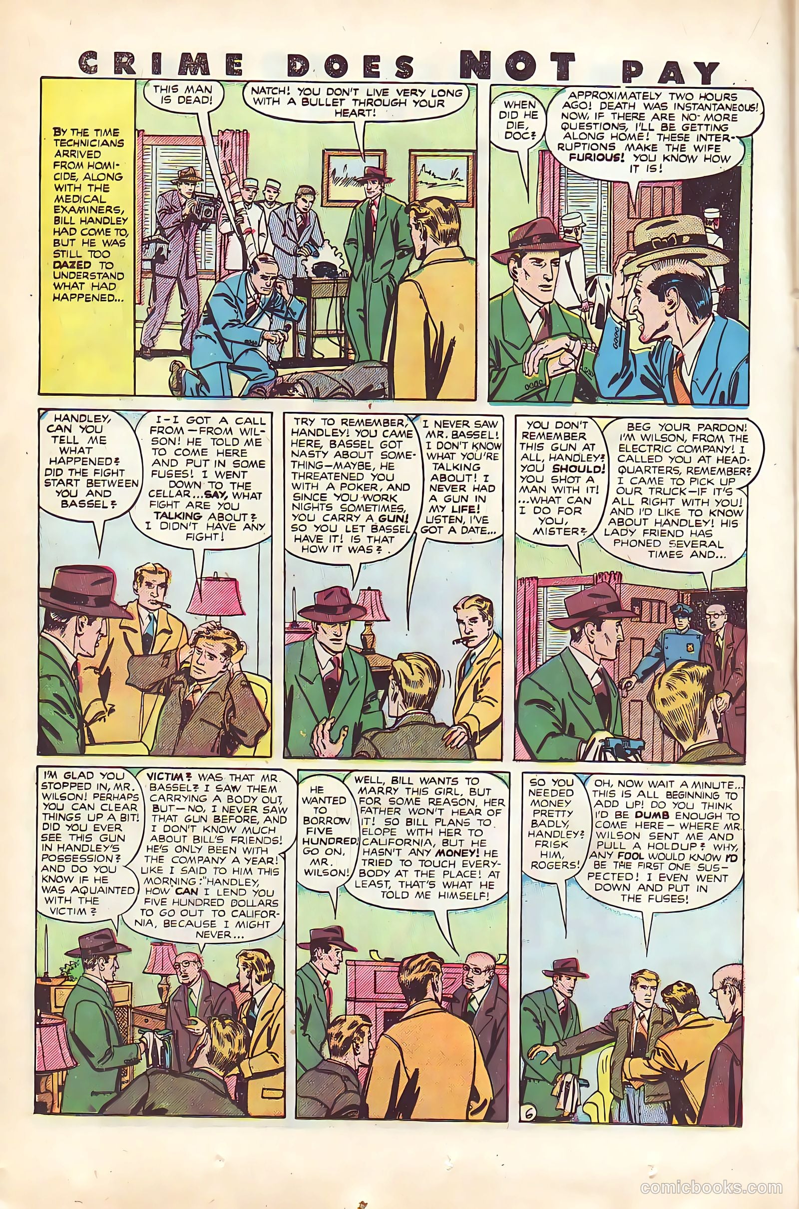 Crime Does Not Pay #92 — page 22 of 52