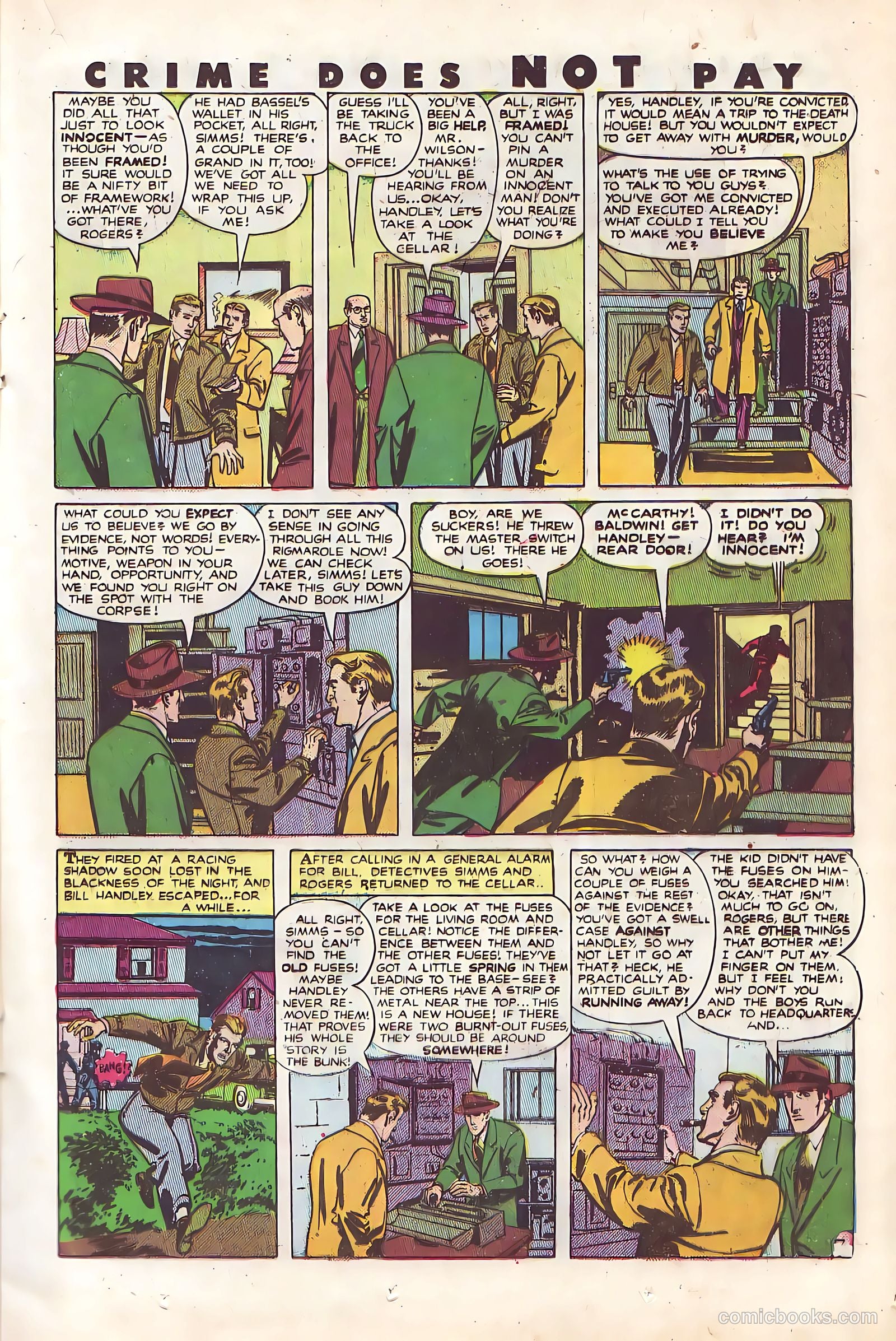 Crime Does Not Pay #92 — page 23 of 52