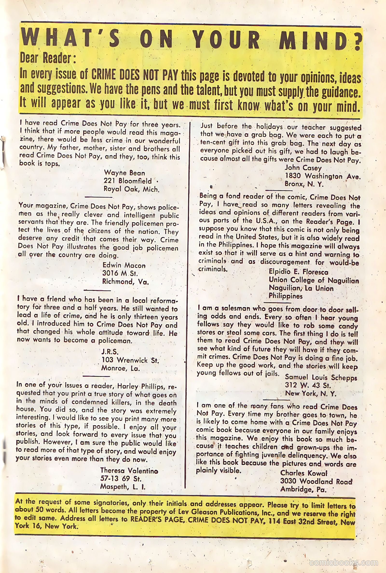Crime Does Not Pay #92 — page 27 of 52