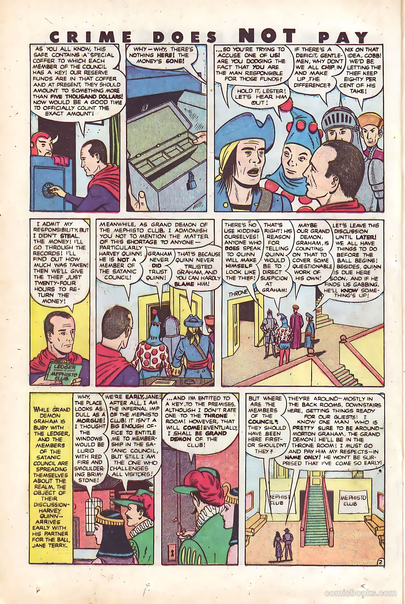 Crime Does Not Pay #92 — page 30 of 52