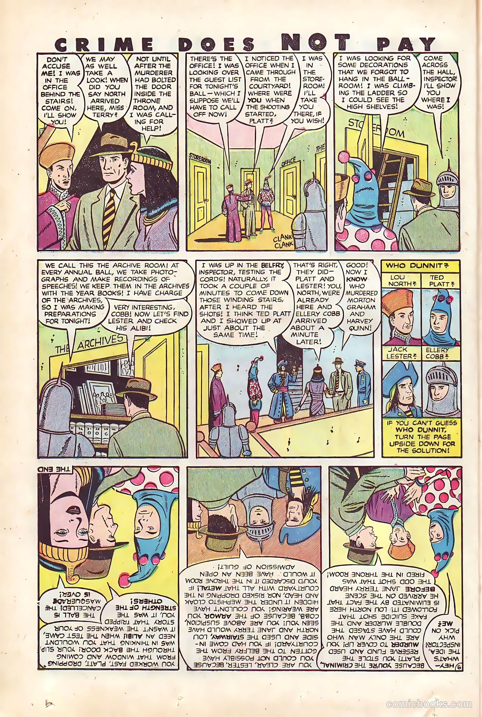 Crime Does Not Pay #92 — page 34 of 52
