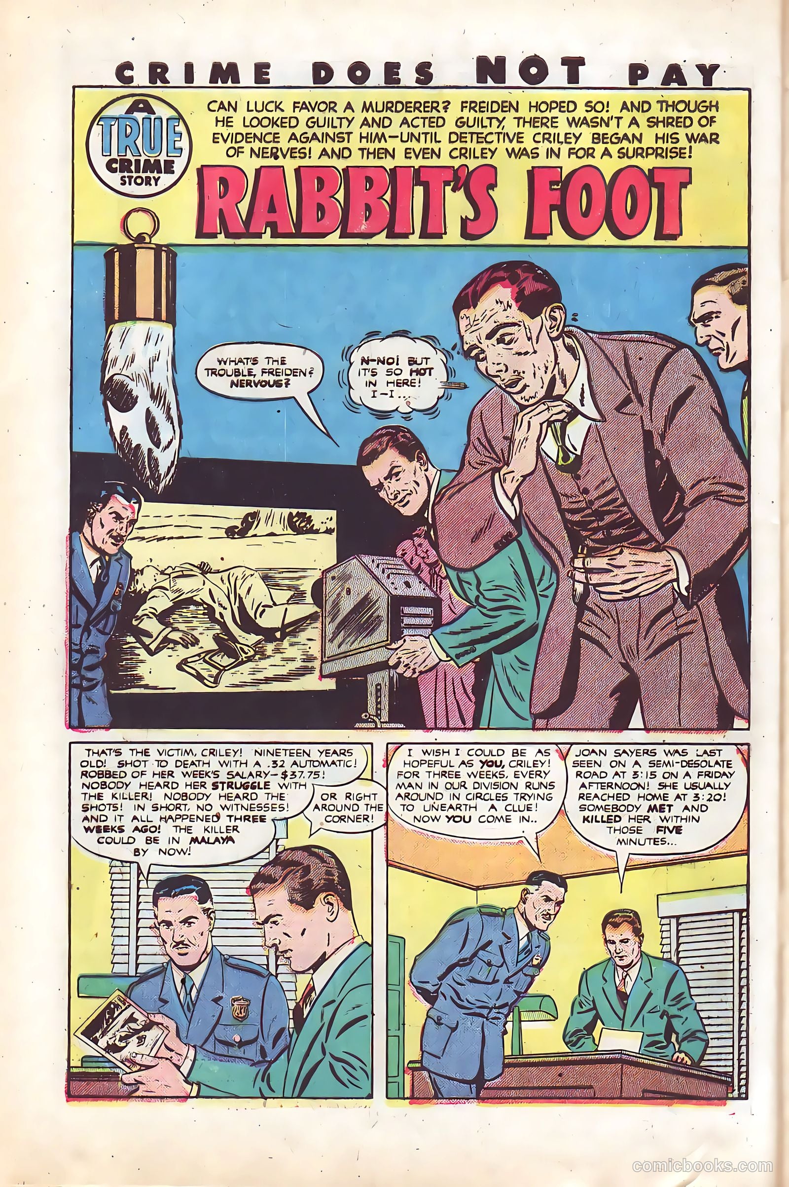 Crime Does Not Pay #92 — page 40 of 52