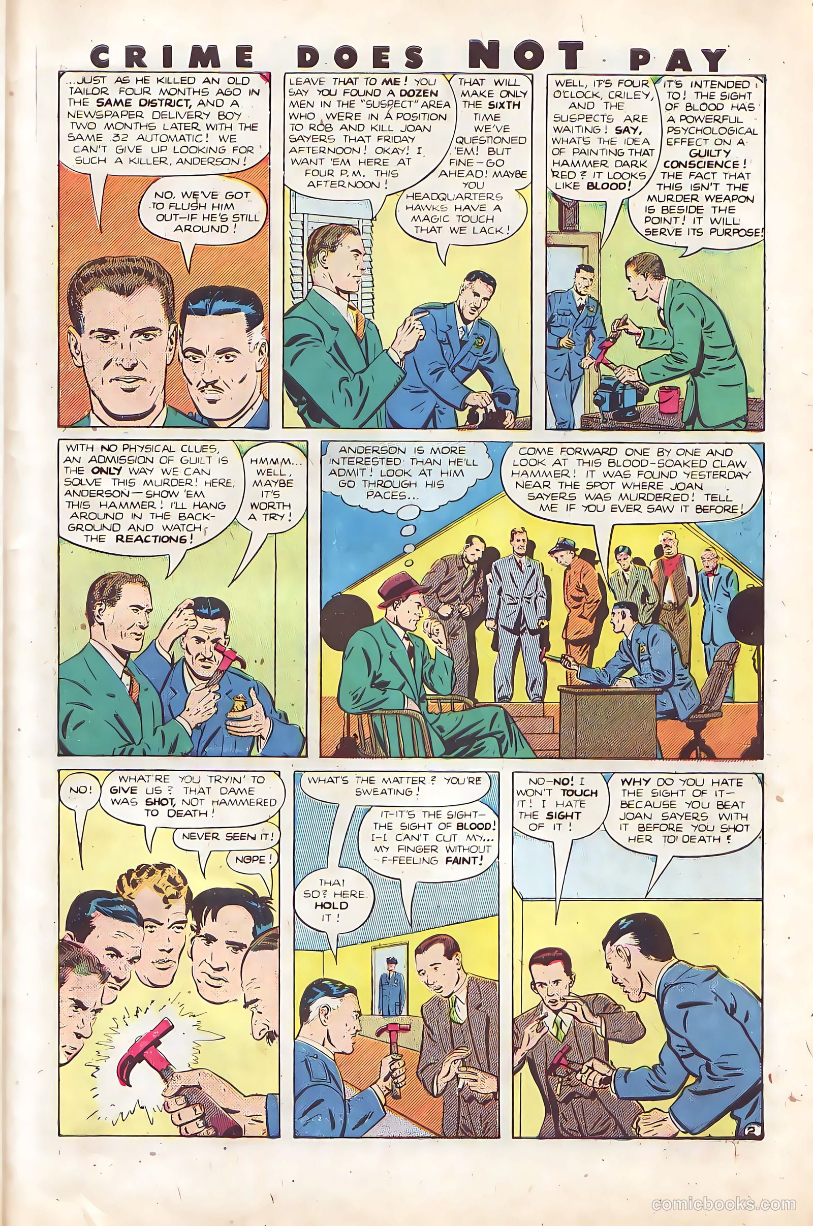 Crime Does Not Pay #92 — page 41 of 52