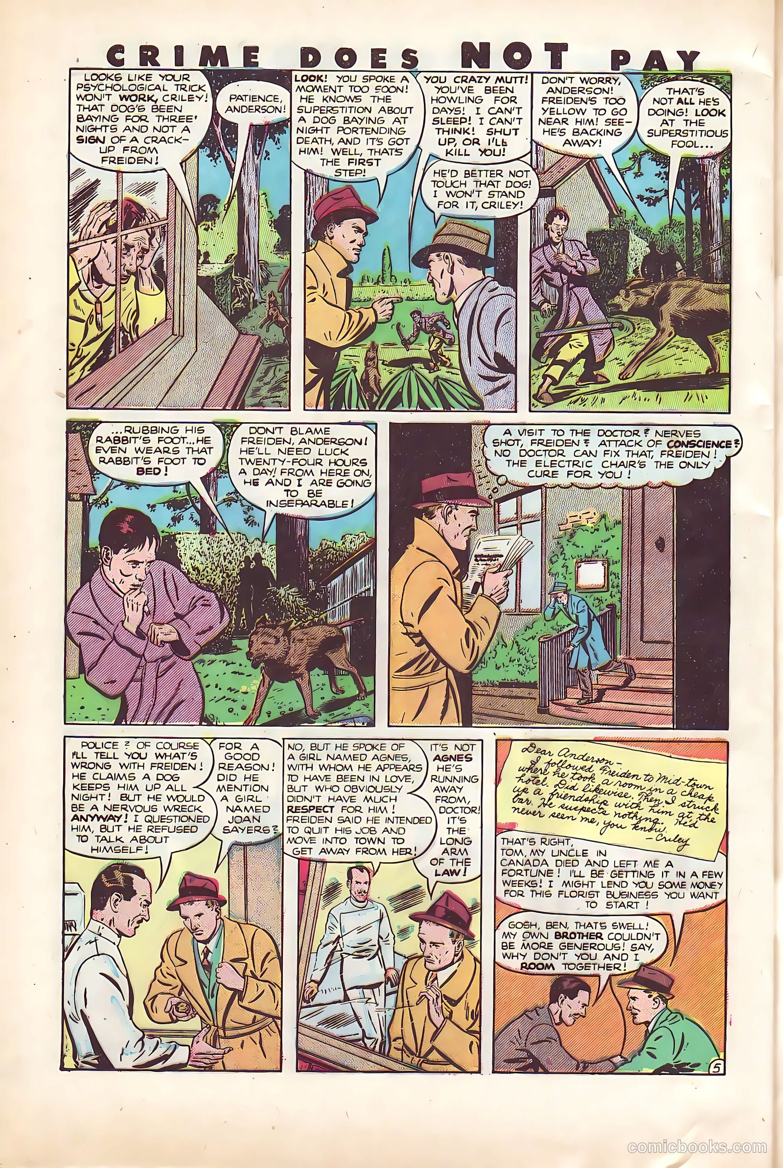 Crime Does Not Pay #92 — page 44 of 52