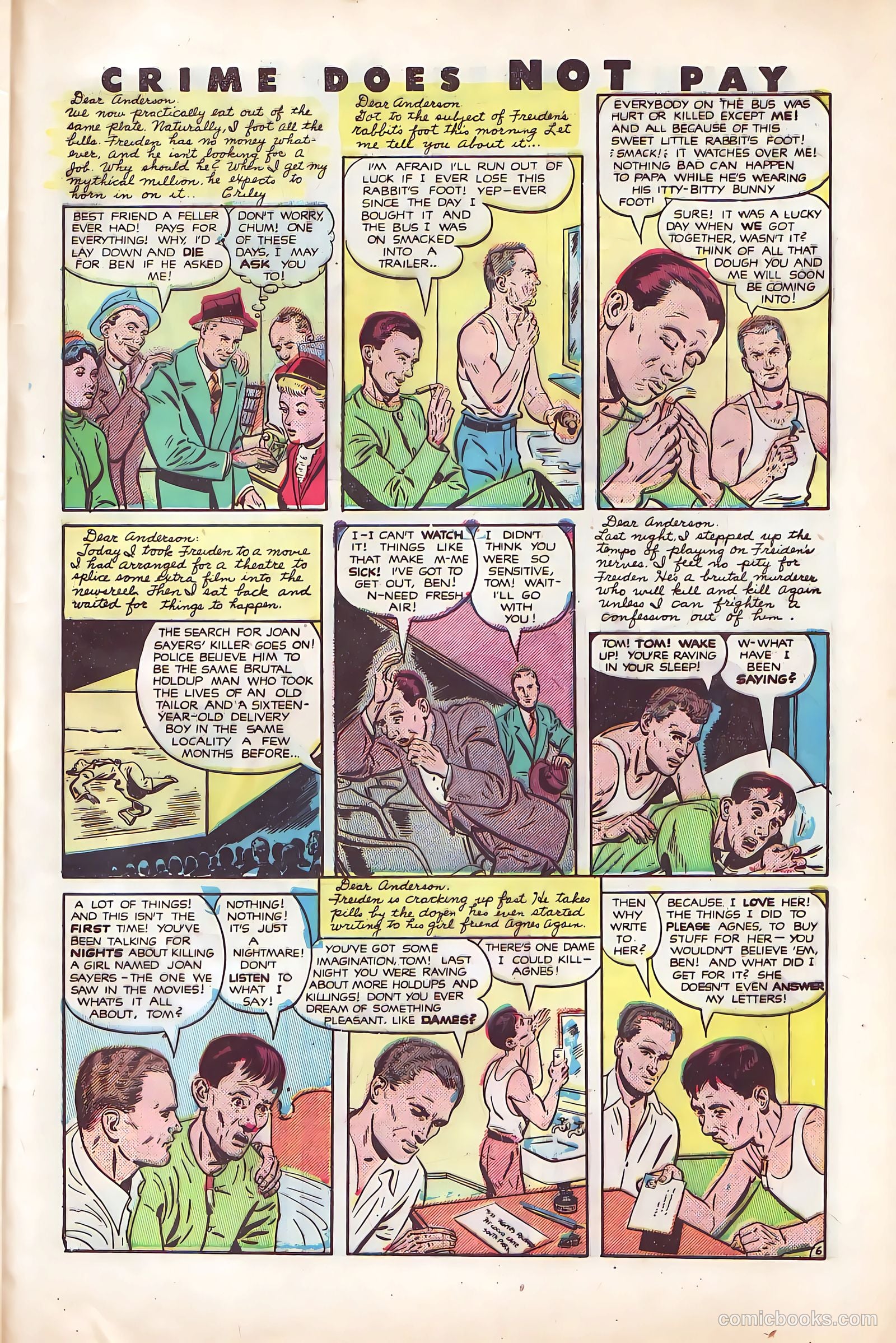 Crime Does Not Pay #92 — page 45 of 52