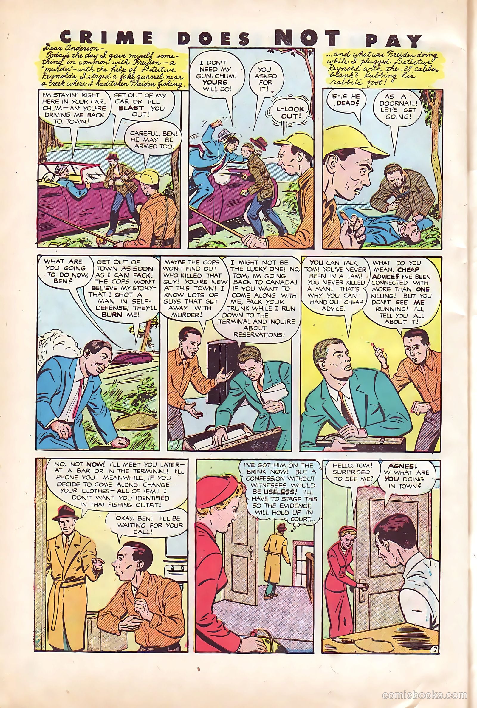 Crime Does Not Pay #92 — page 46 of 52