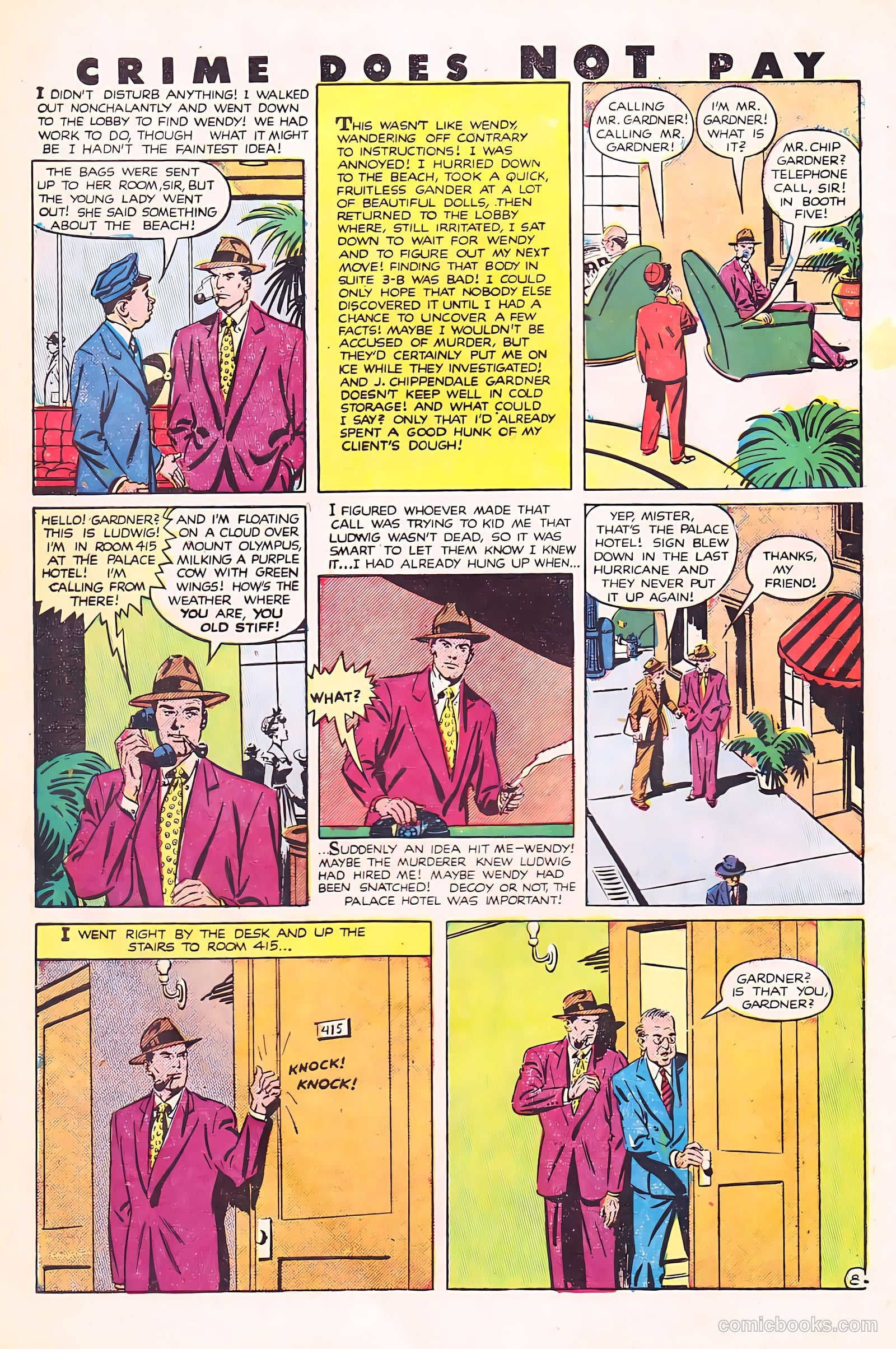 Crime Does Not Pay #93 — page 10 of 53