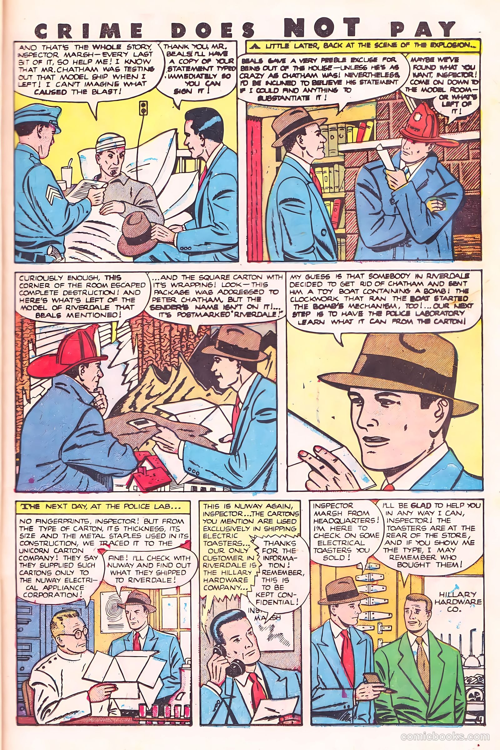 Crime Does Not Pay #93 — page 33 of 53