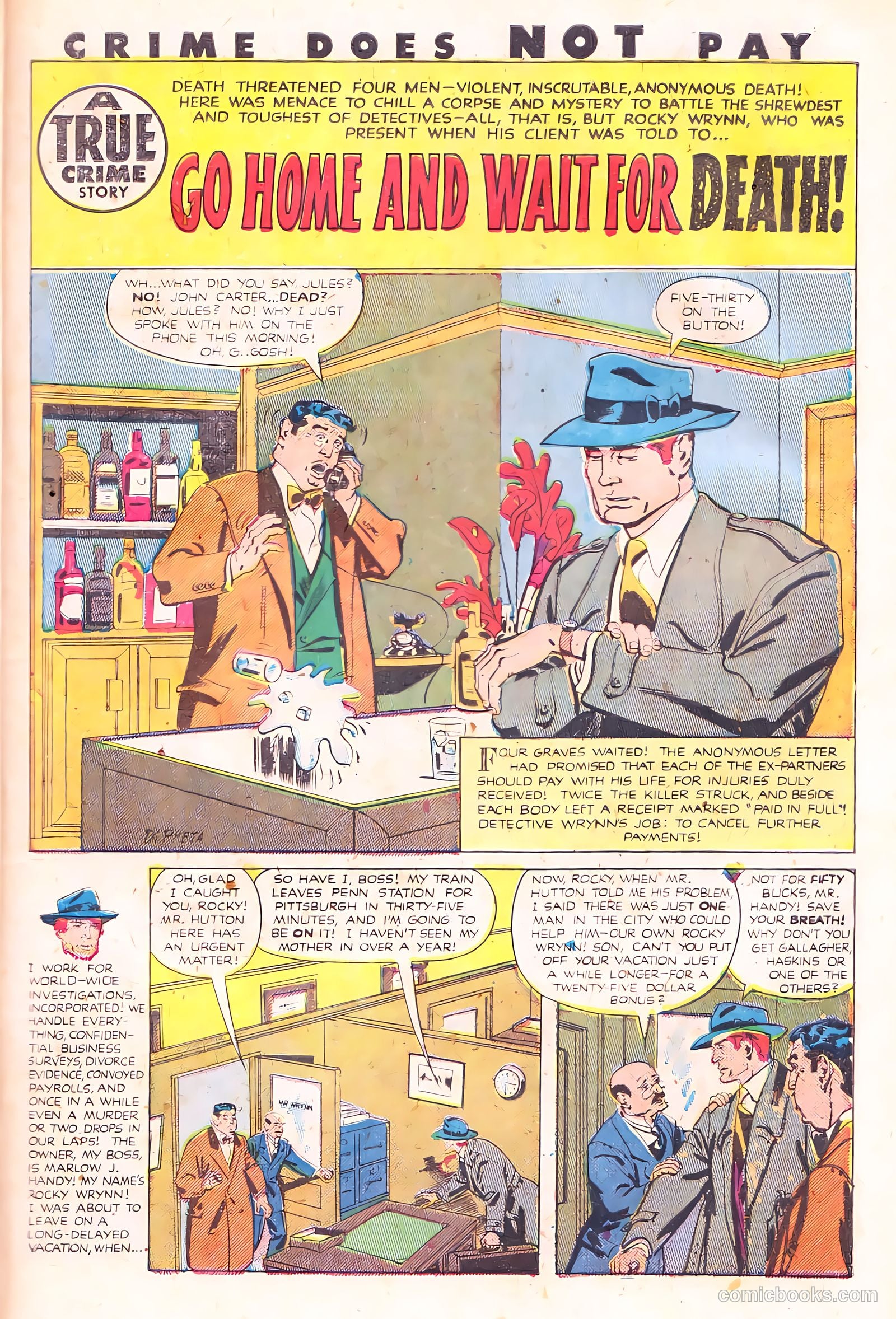 Crime Does Not Pay #93 — page 40 of 53